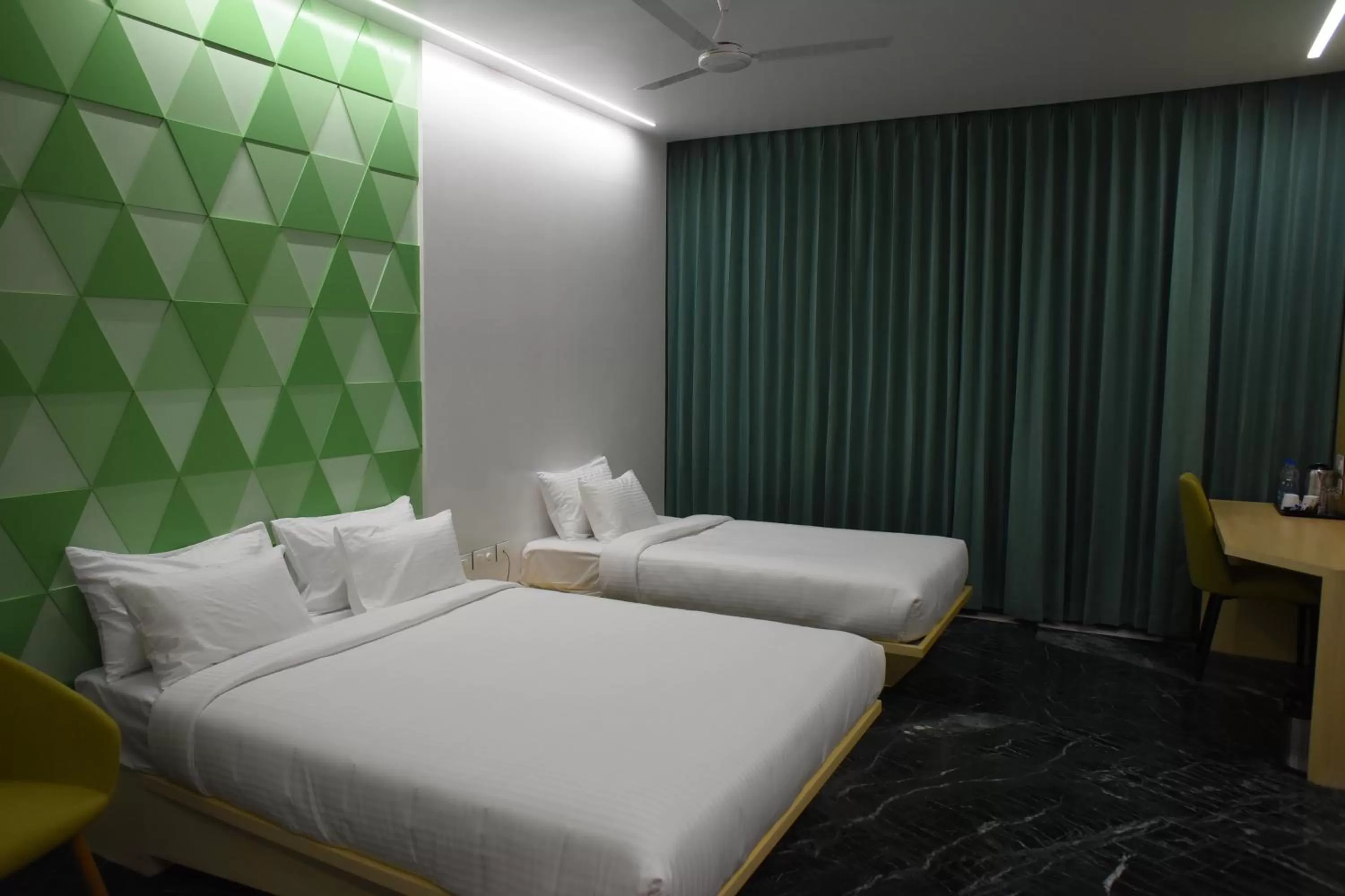 Bedroom, Bed in RATHNA RESIDENCY - Near US CONSULATE