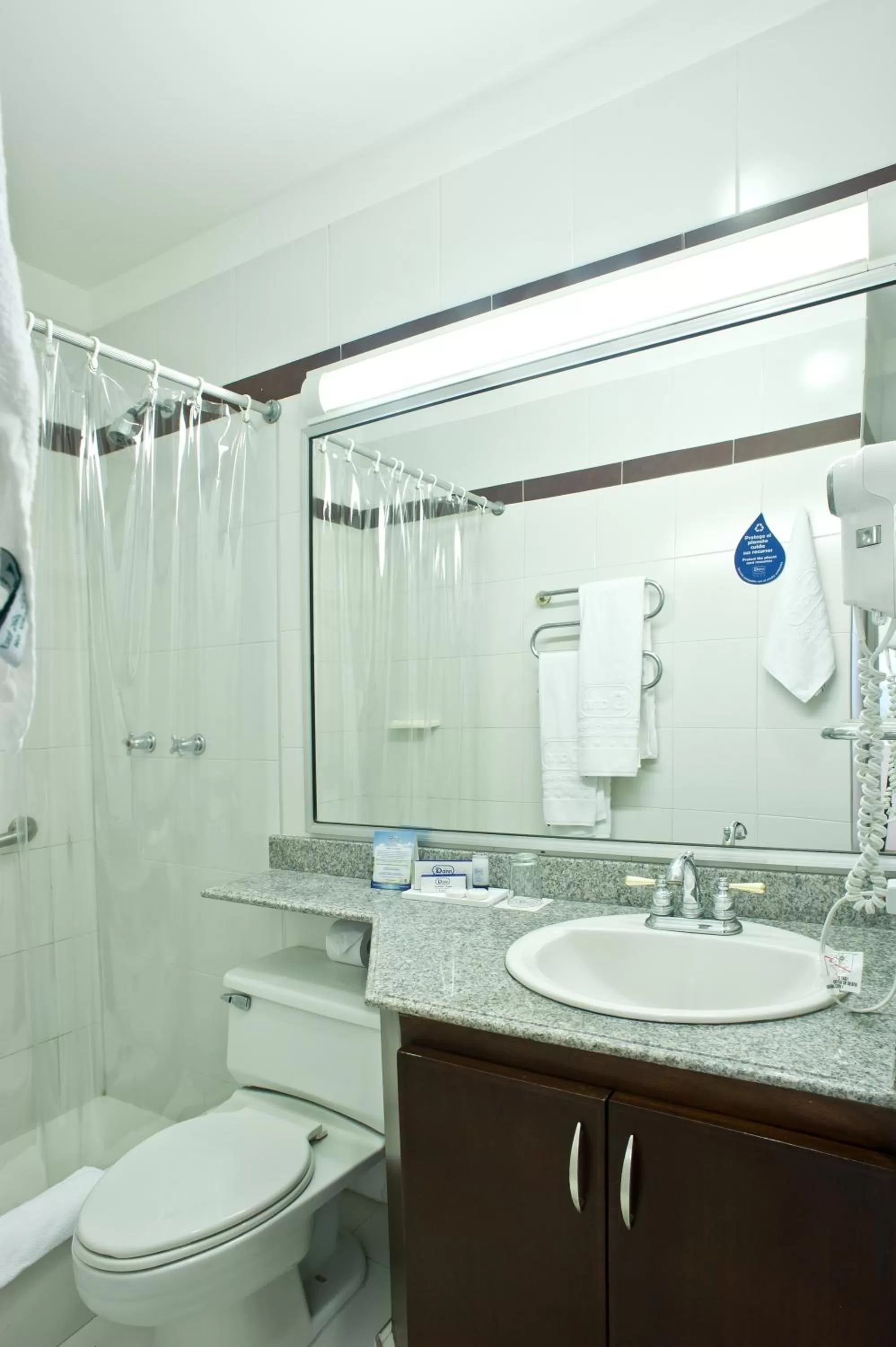 Bathroom in Hotel Dann Combeima