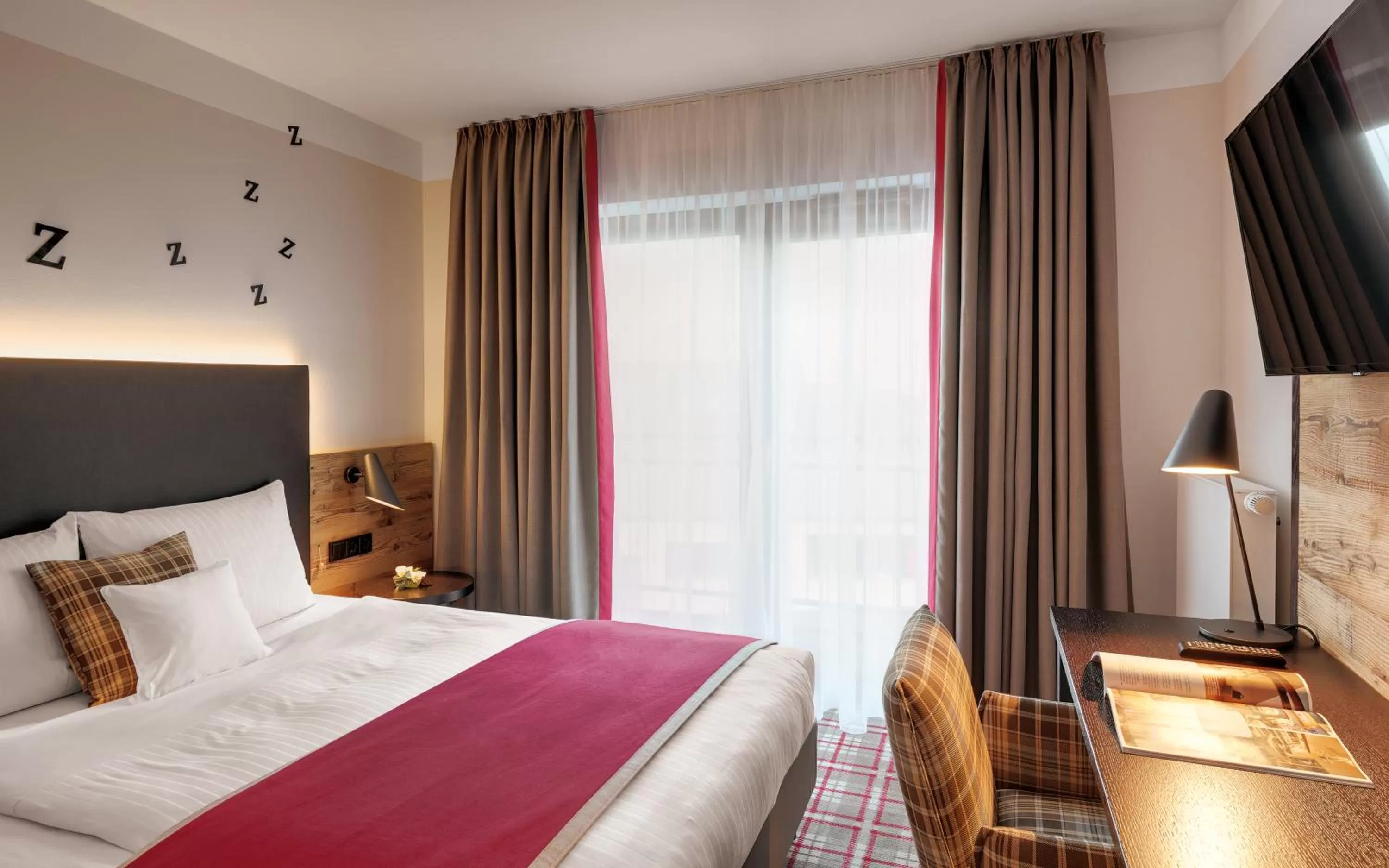 Photo of the whole room, Bed in Hotel Traumschmiede