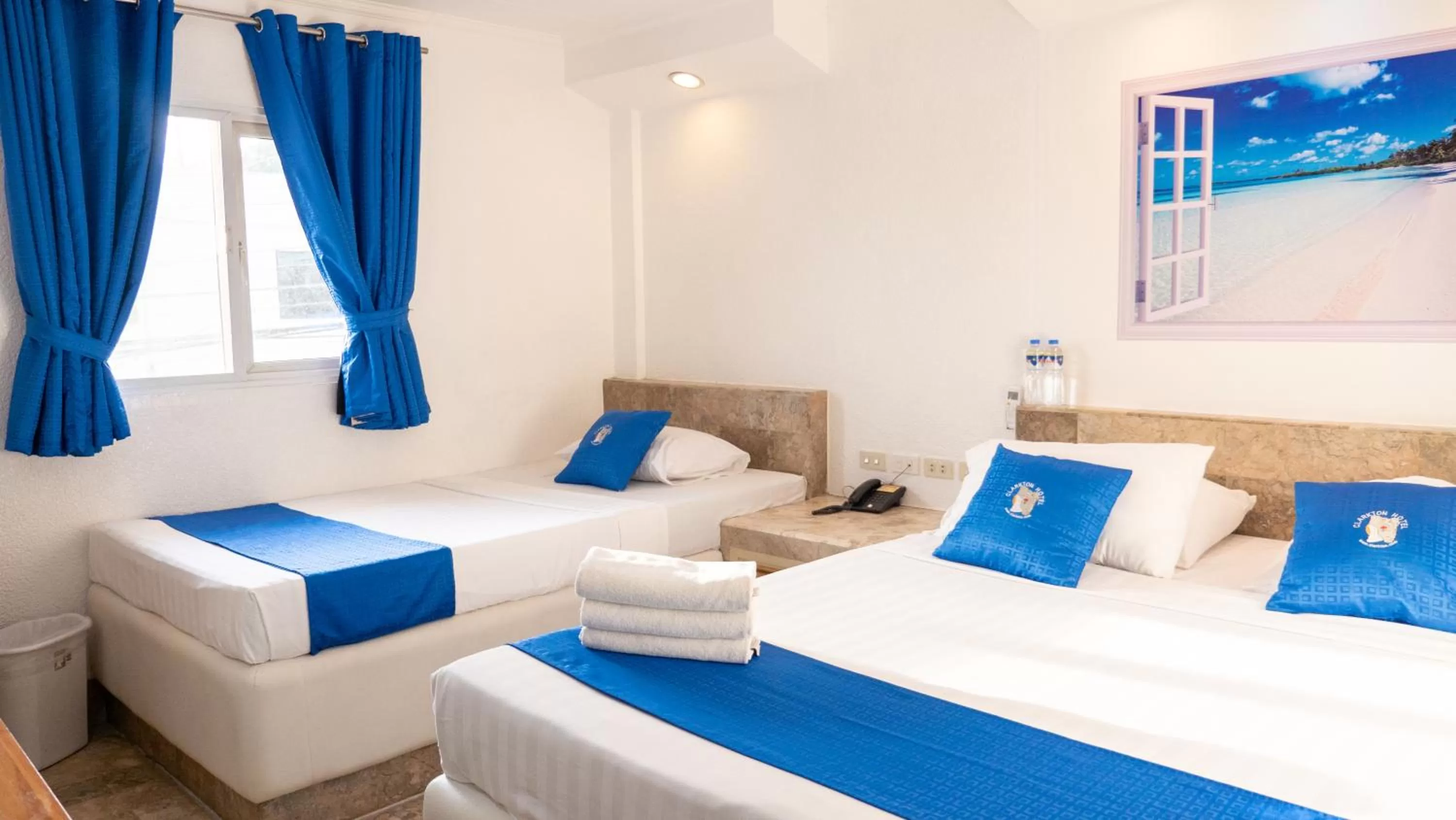 Bed in Clarkton Hotel Apartment