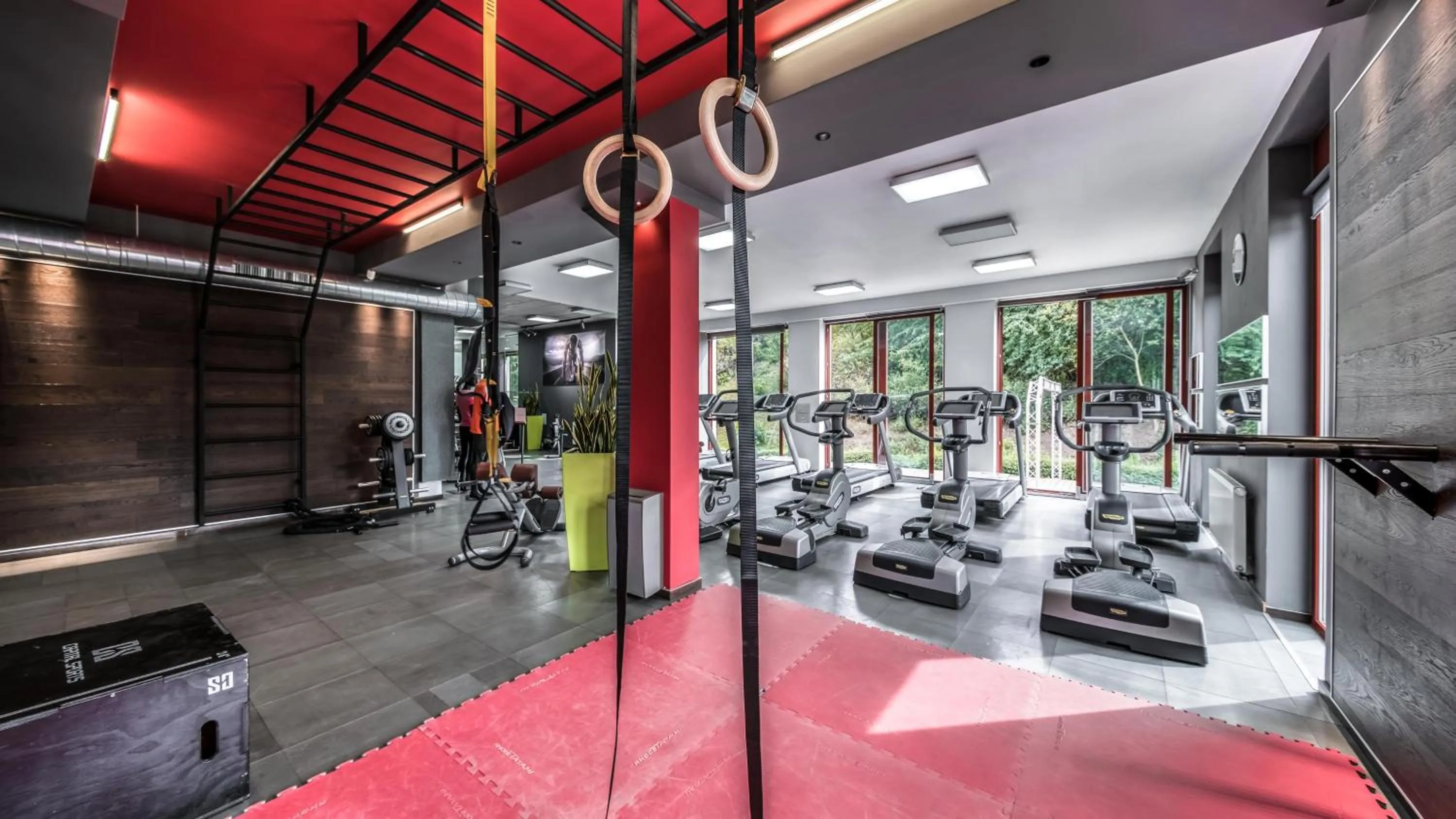 Fitness centre/facilities in Volcano Spa Hotel