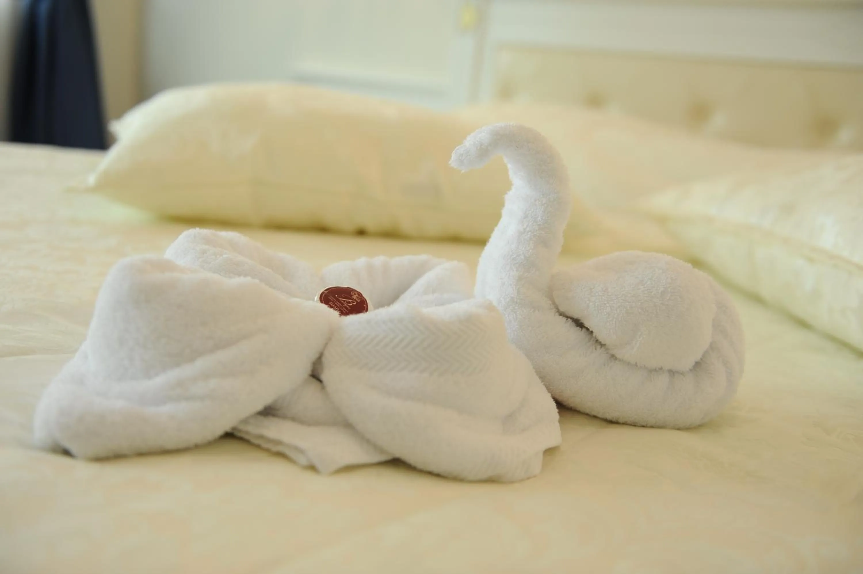 Decorative detail, Bed in Millenium Palace