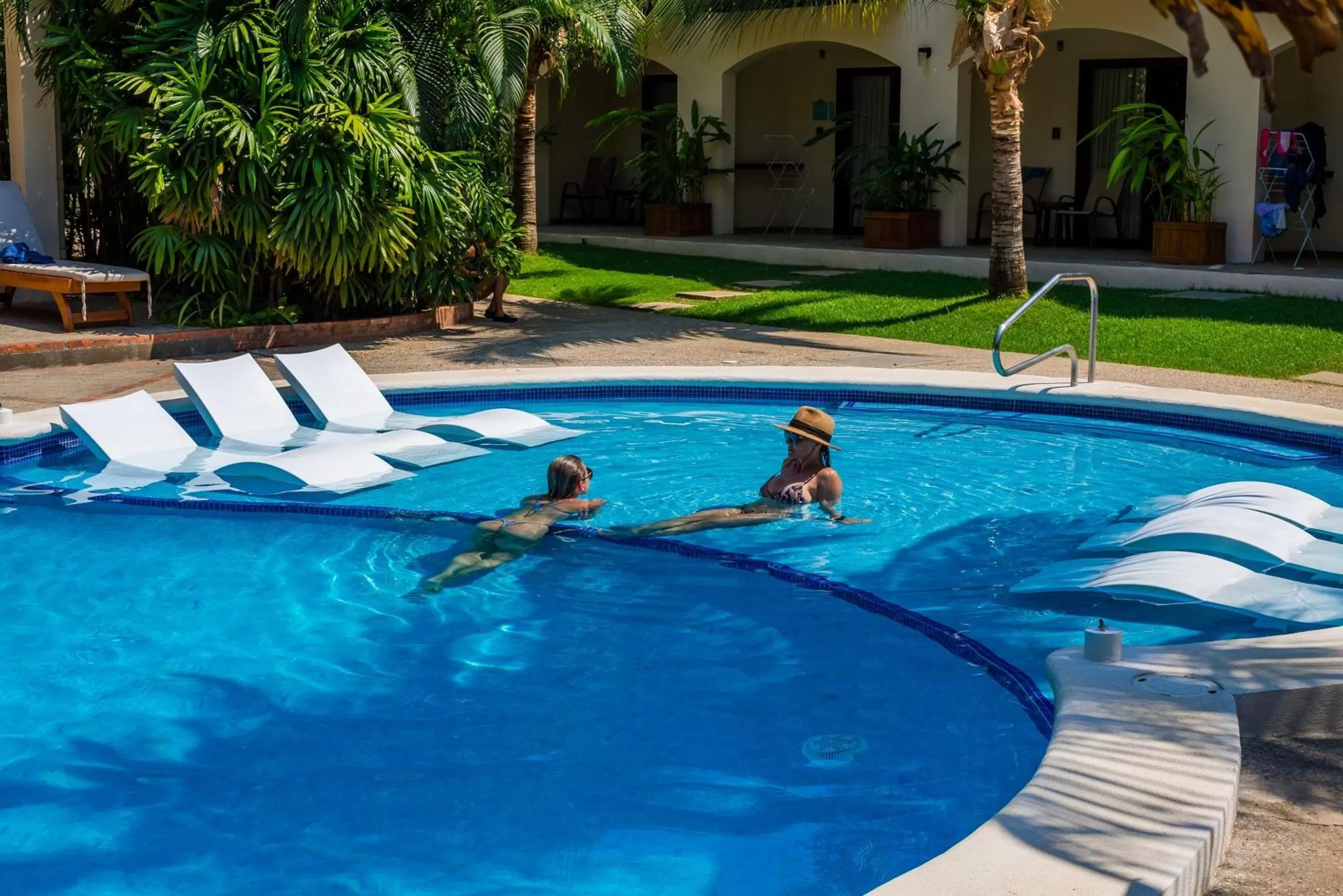 People in The Coast Beachfront Hotel