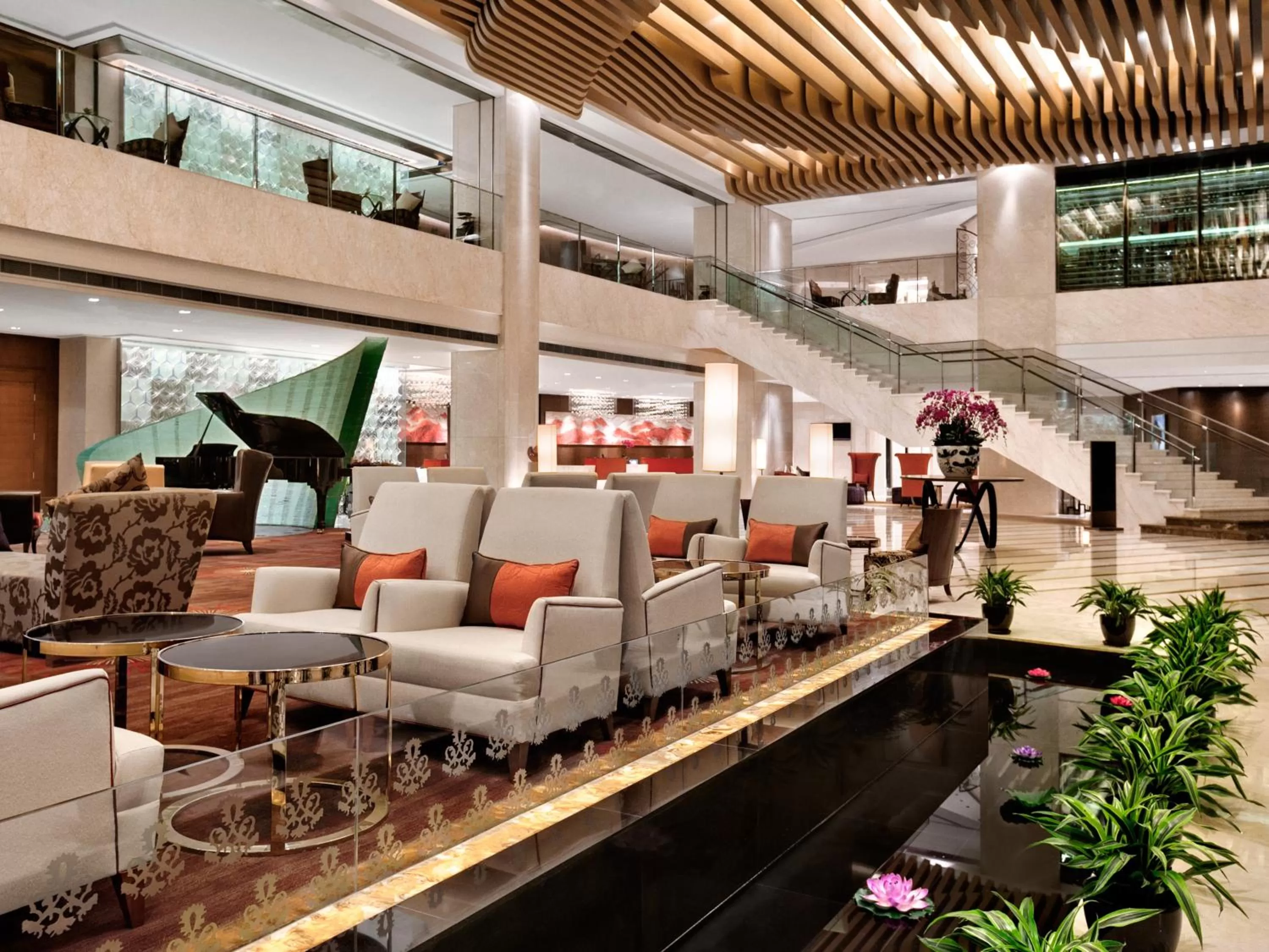 Lobby or reception in Kempinski Hotel Chongqing