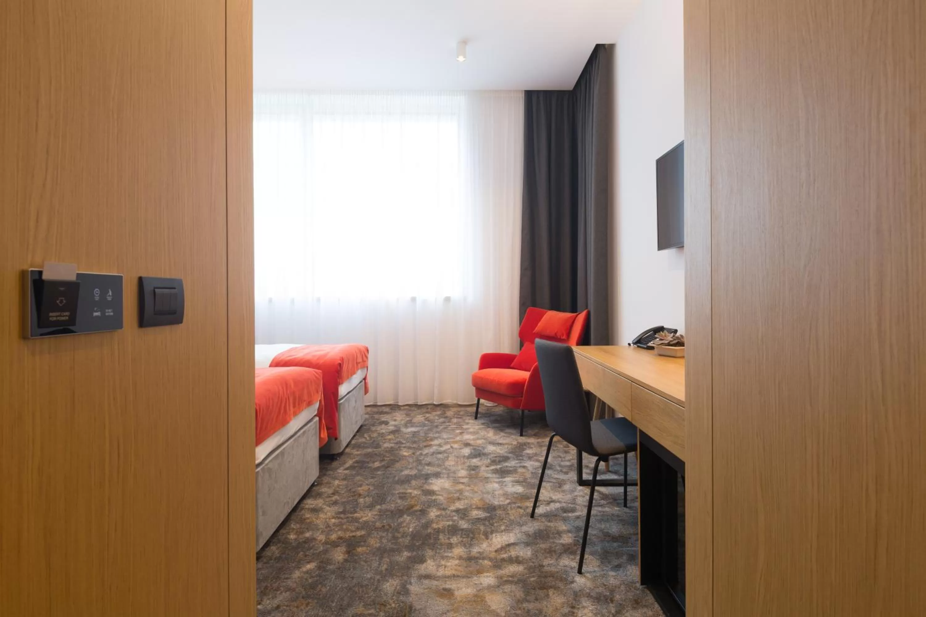 TV and multimedia, Bed in Boutique Hotel Museum