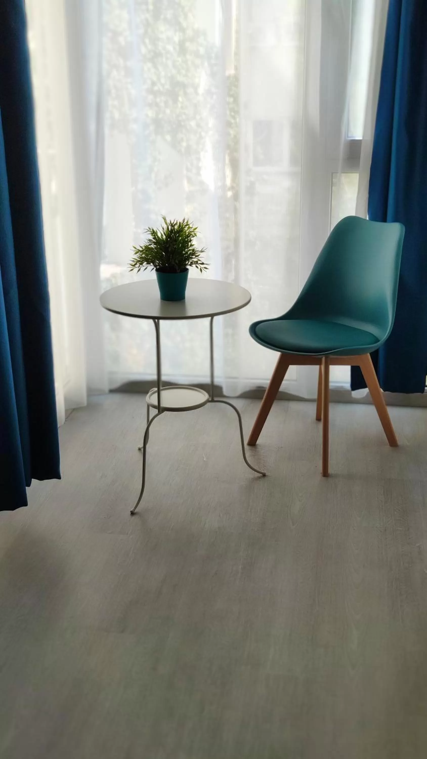 Seating area in Agape Apartments