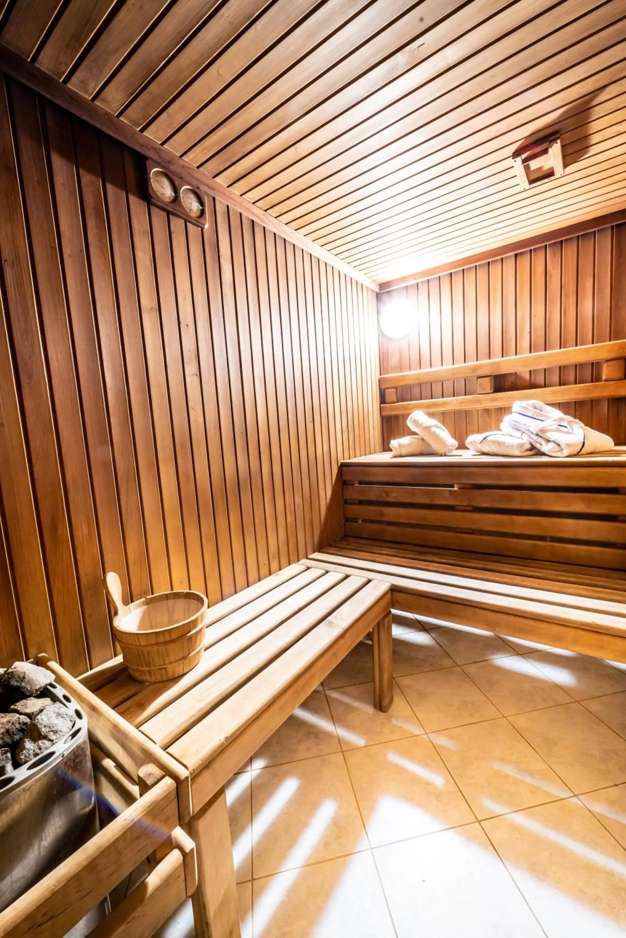 Sauna, Bed in Warmiński Hotel & Conference