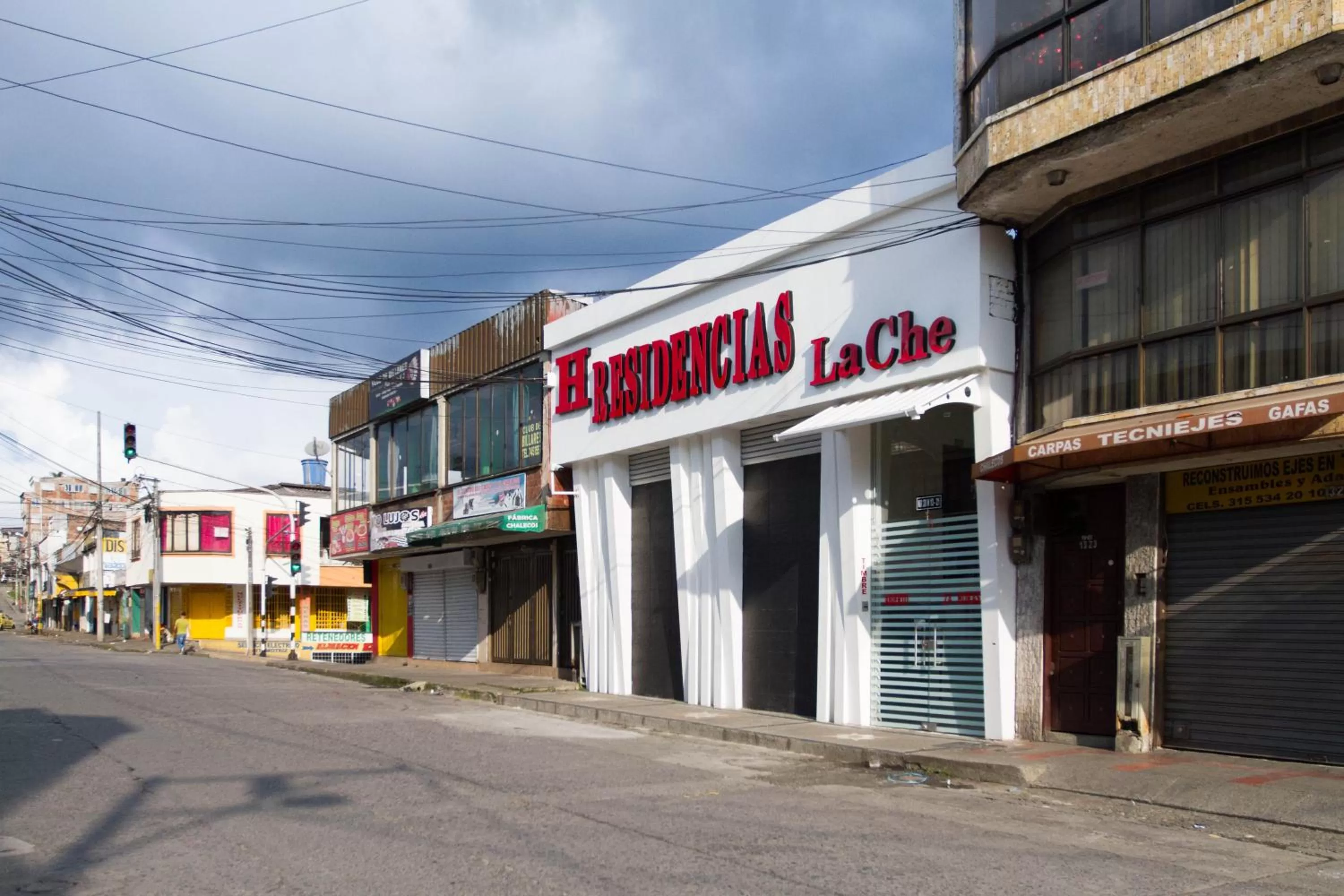 Facade/entrance in Hotel Residencias la CH