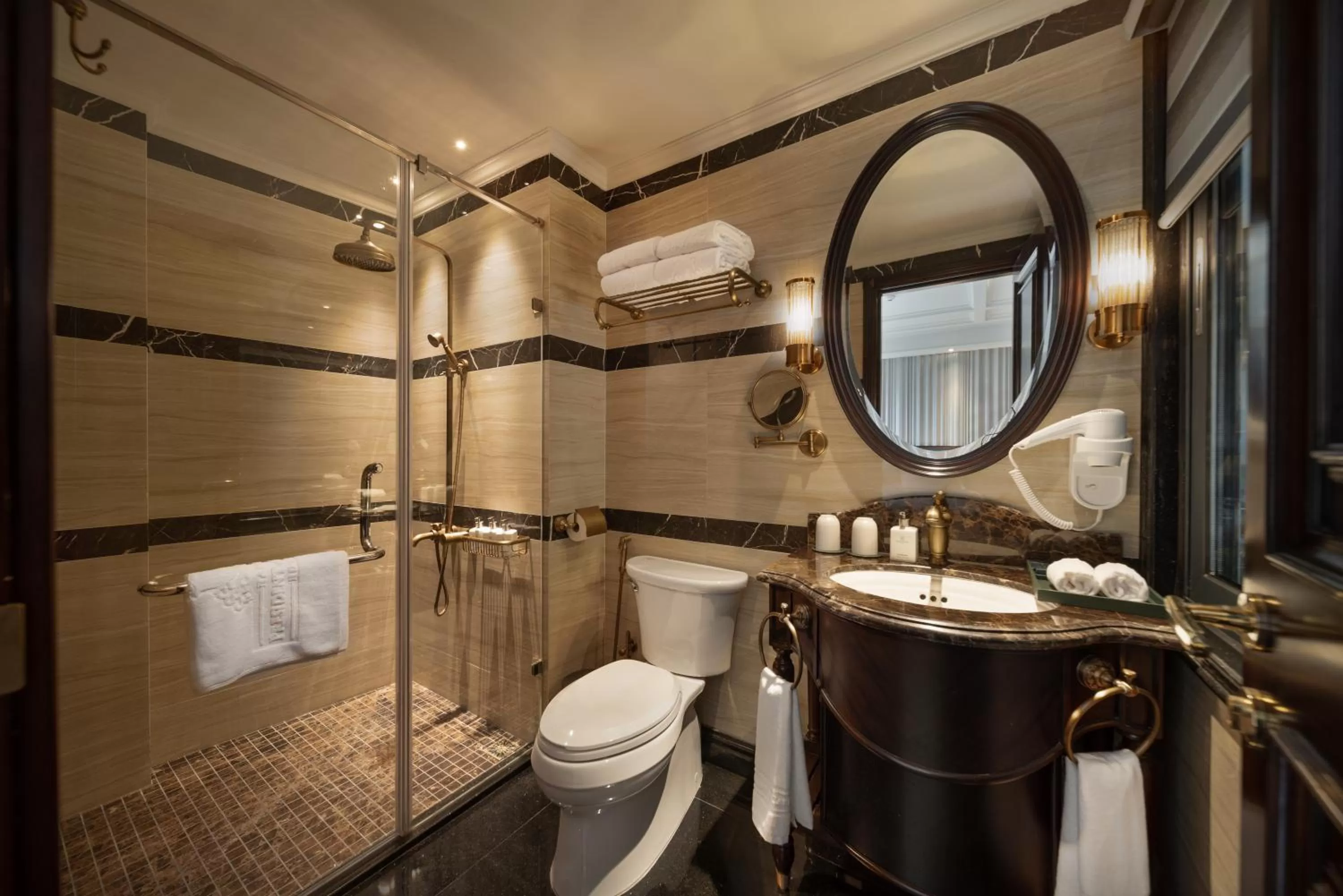 Bathroom in Meritel Hanoi