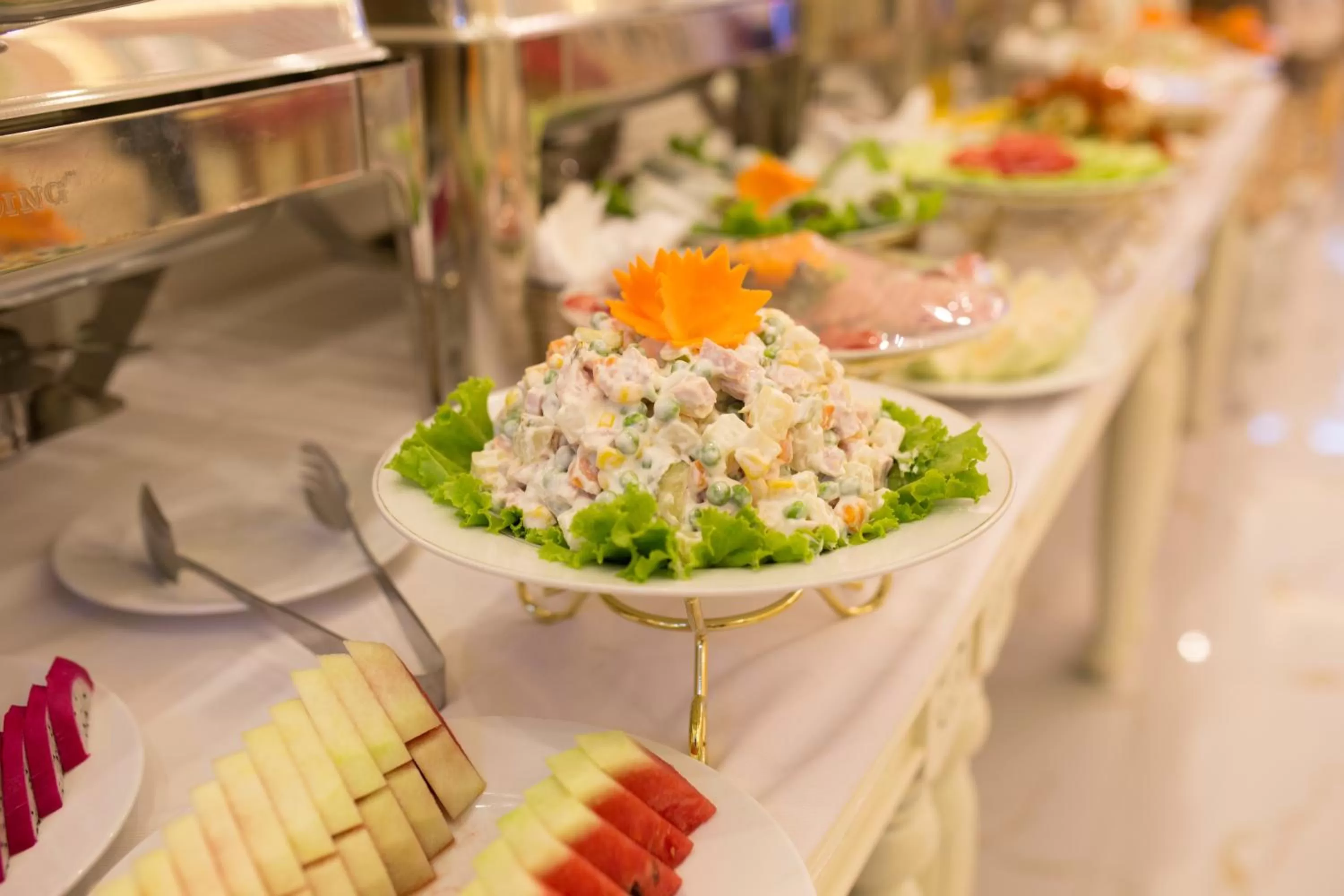 Continental breakfast in My Moon Hotel Hanoi