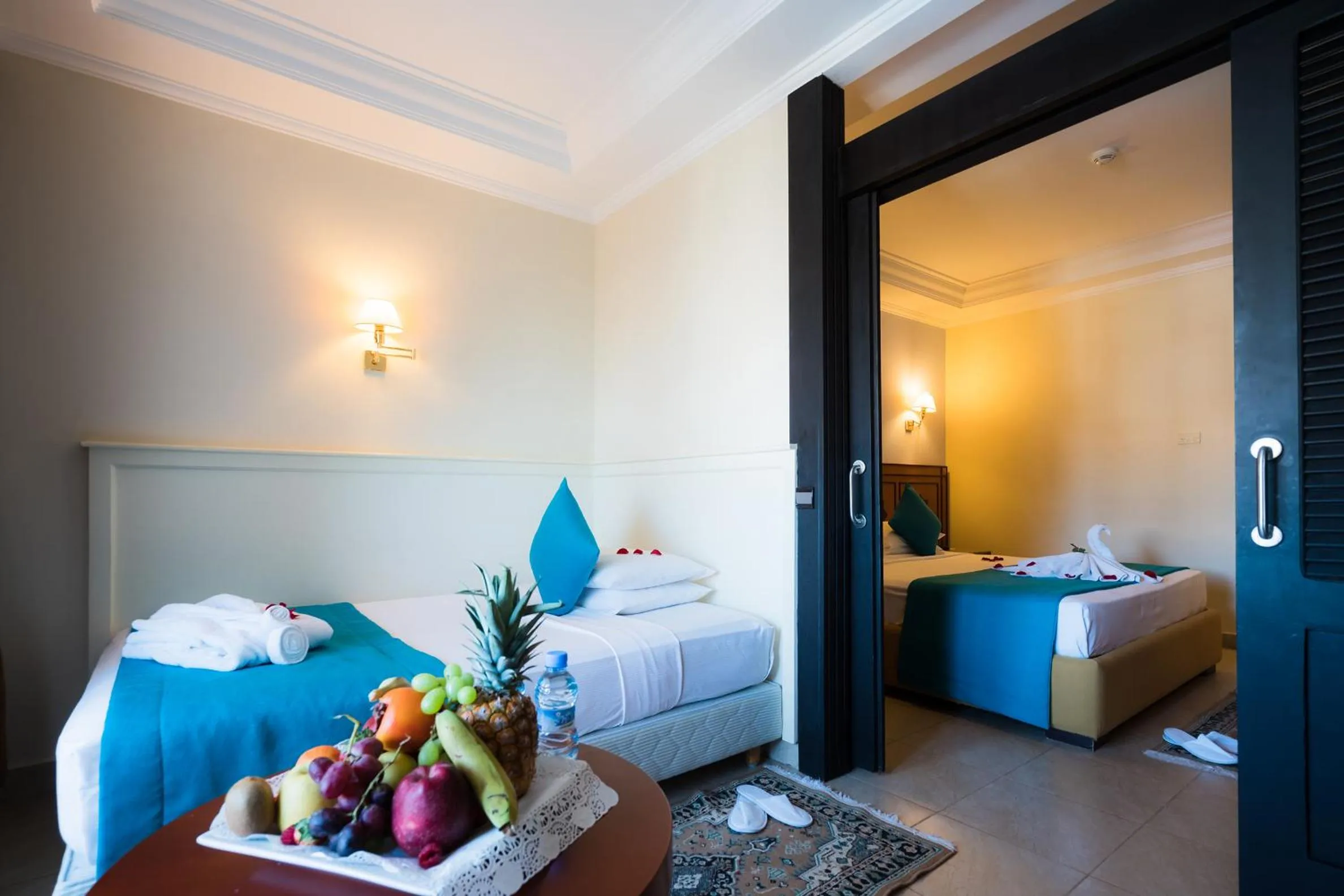 Bed in Pickalbatros Aqua Fun Club All Inclusive