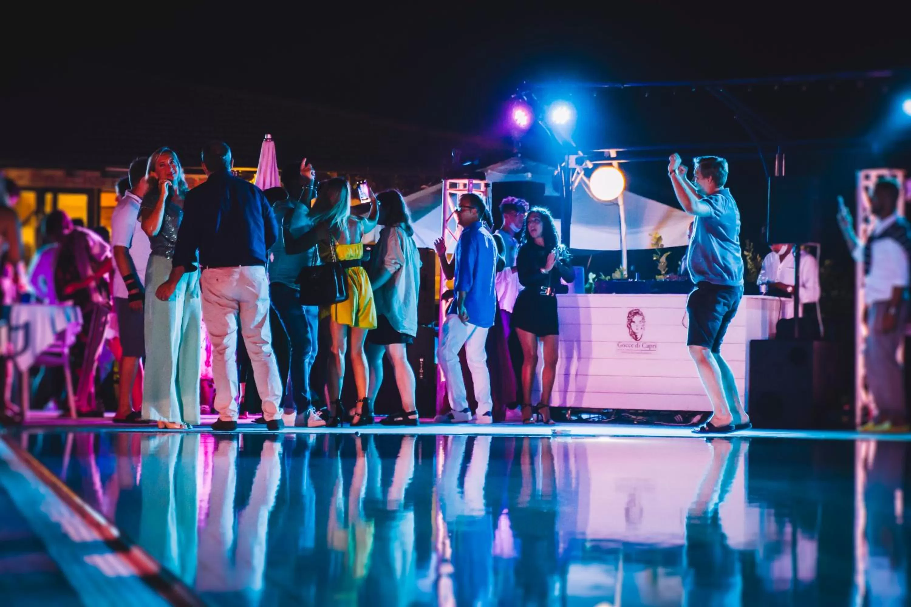 People in Gocce Di Capri Resort