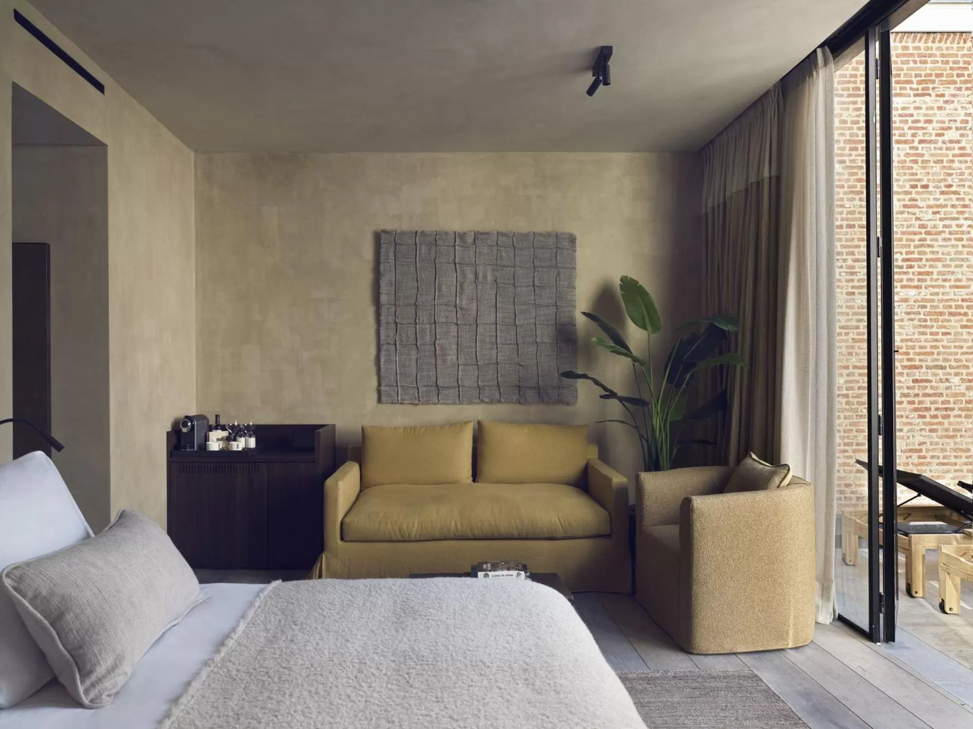 Bed in Botanic Sanctuary Antwerp - The Leading Hotels of the World