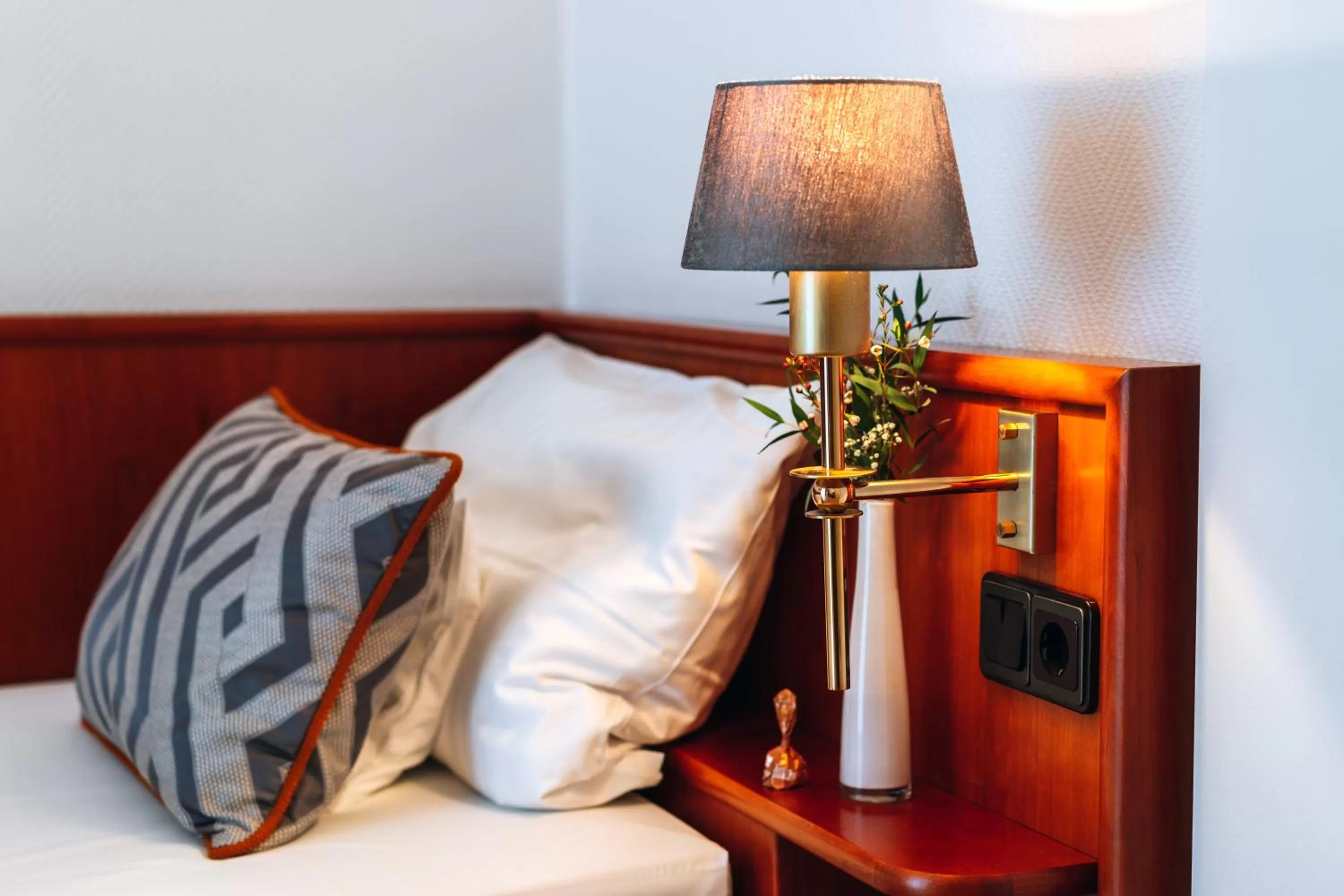 Bed in Hotel Engbert