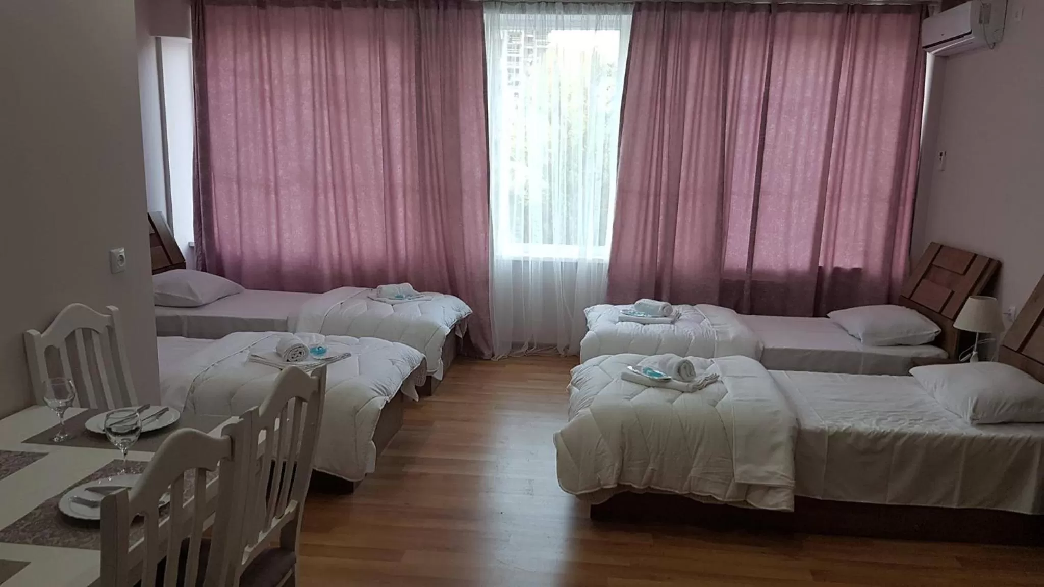 Bed in Hotel Caucasus