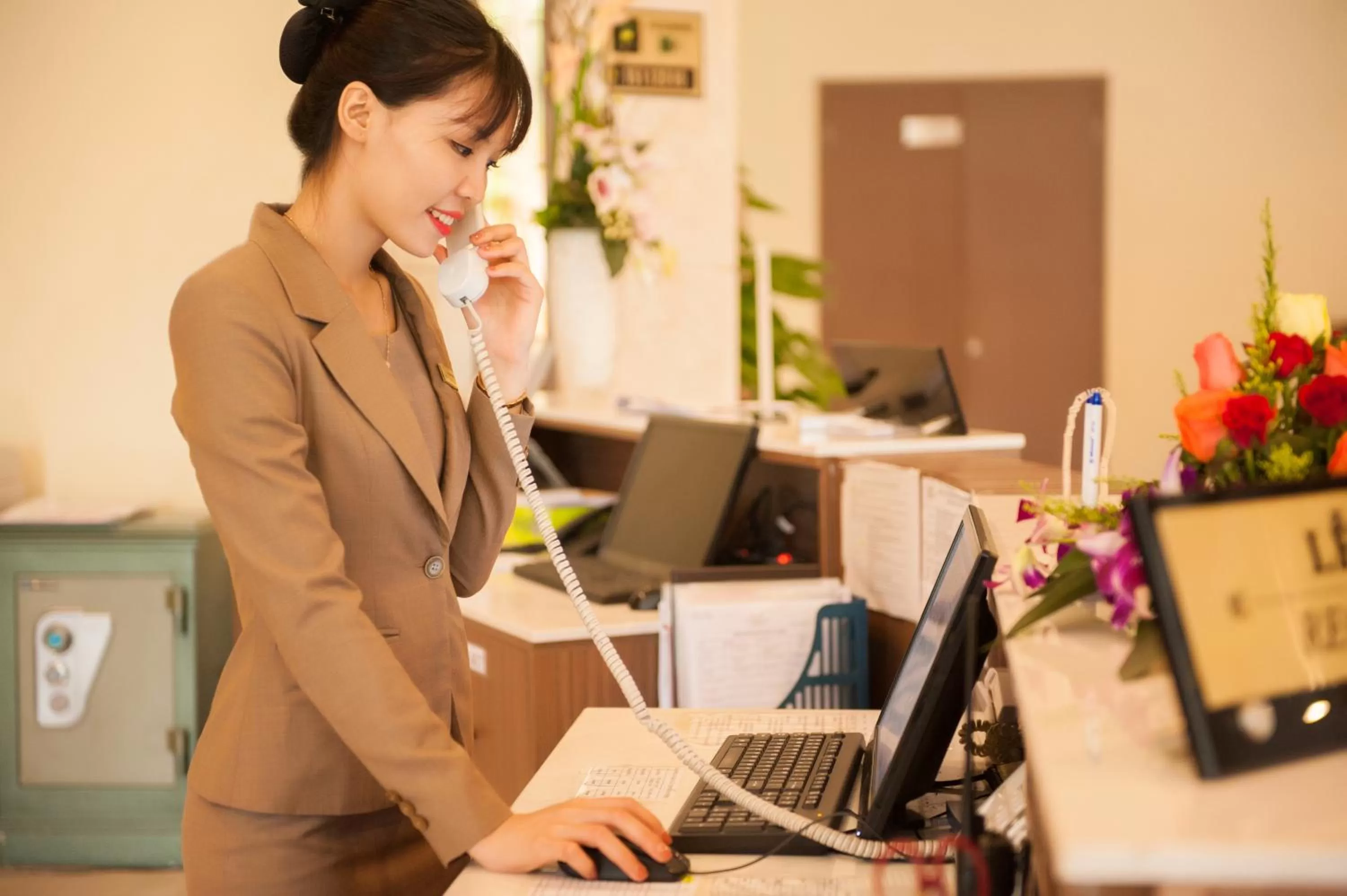 Lobby or reception in Muong Thanh Grand Tuyen Quang Hotel