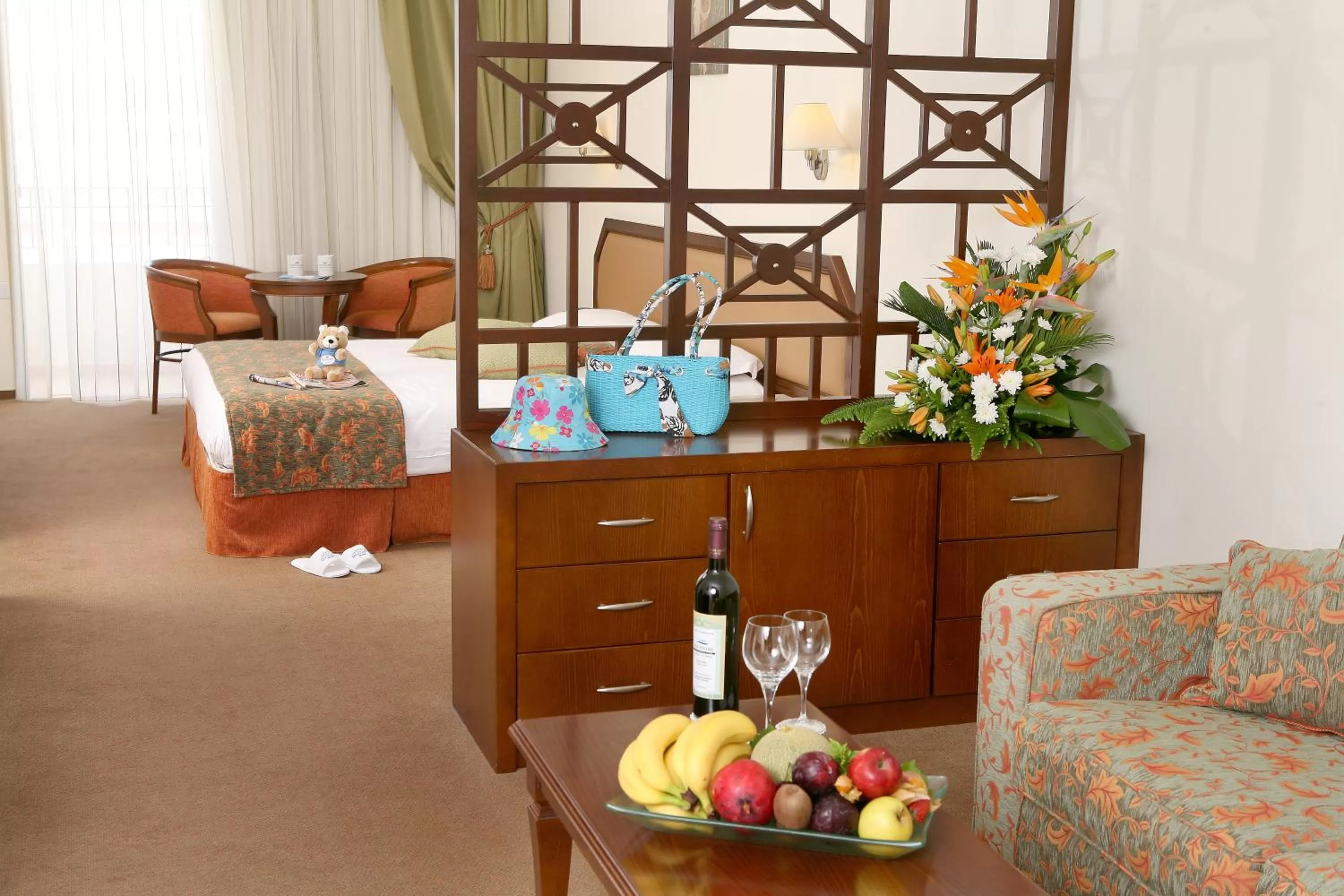 Photo of the whole room in Aquamare Beach Hotel & Spa