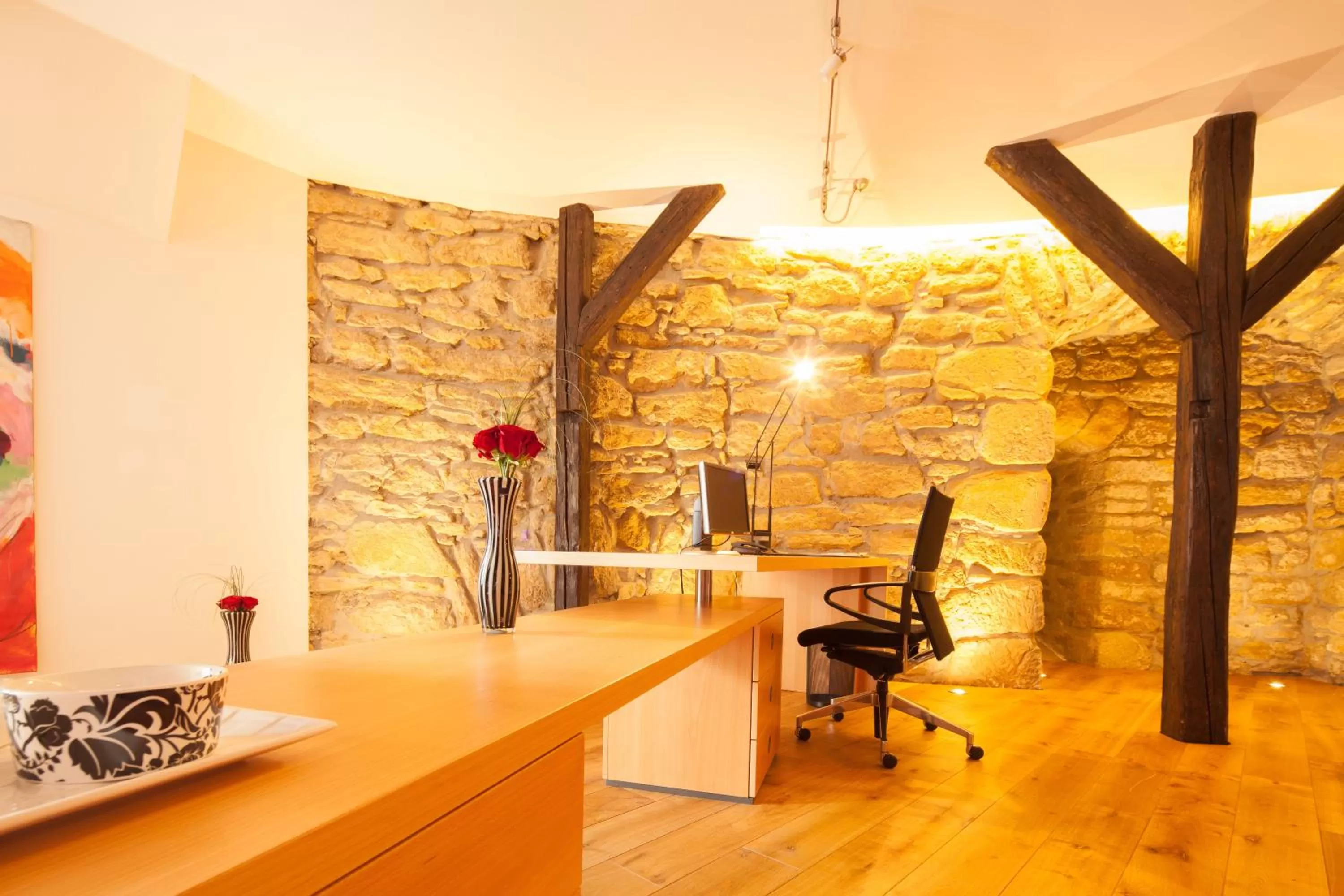 Decorative detail in Hotel Der Achtermann