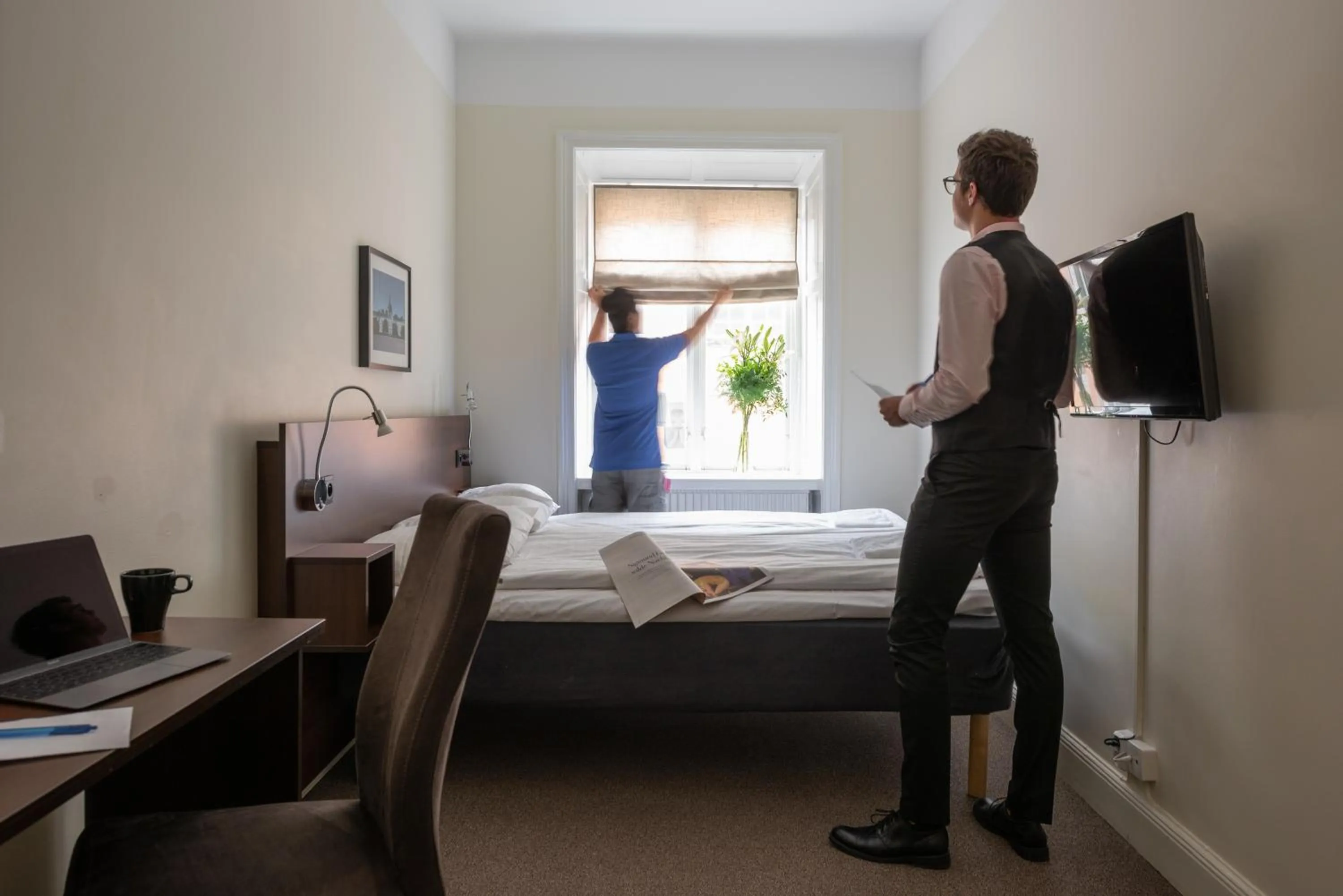 Photo of the whole room, Bed in Castle House Inn