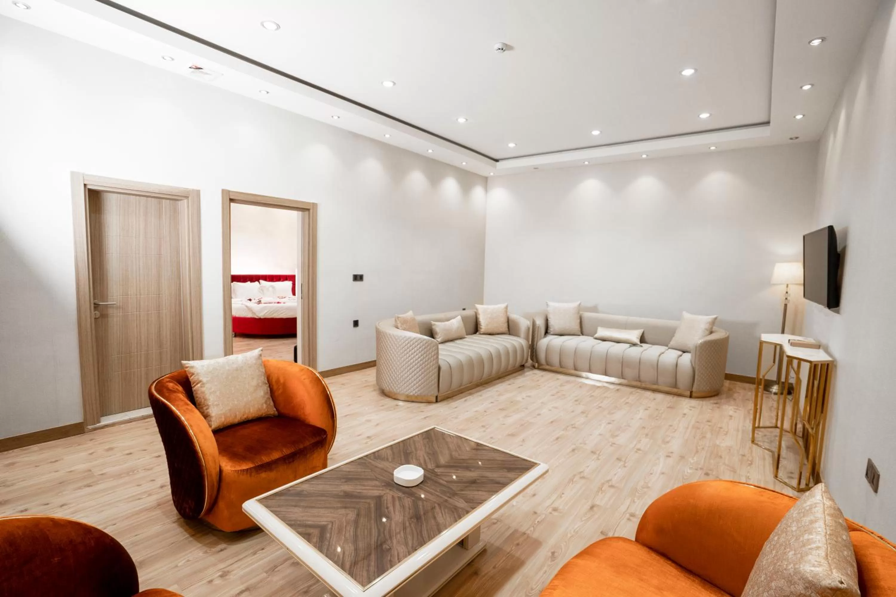 Living room in Al Yarmouk International Hotel