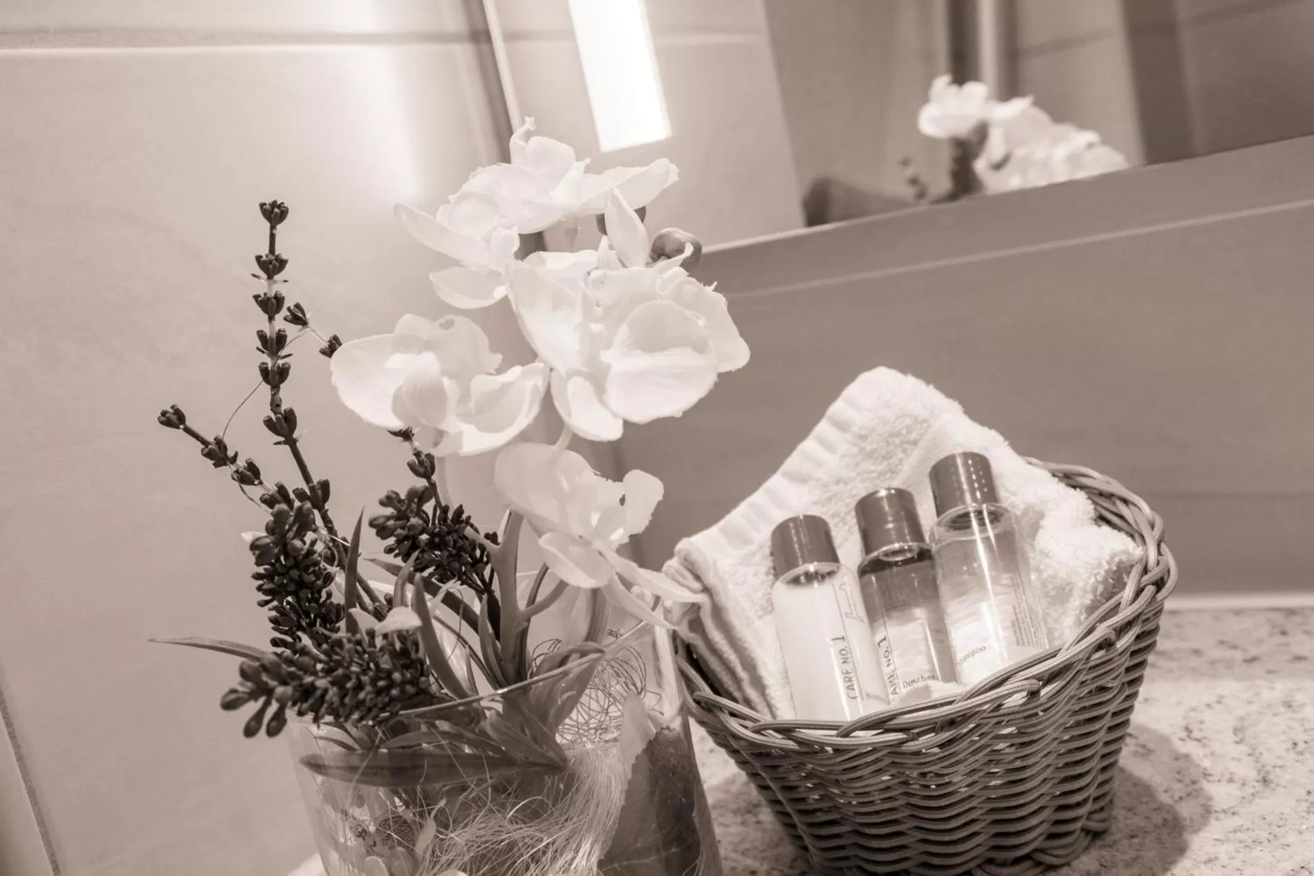 Shower in Boutique Hotel Angerer