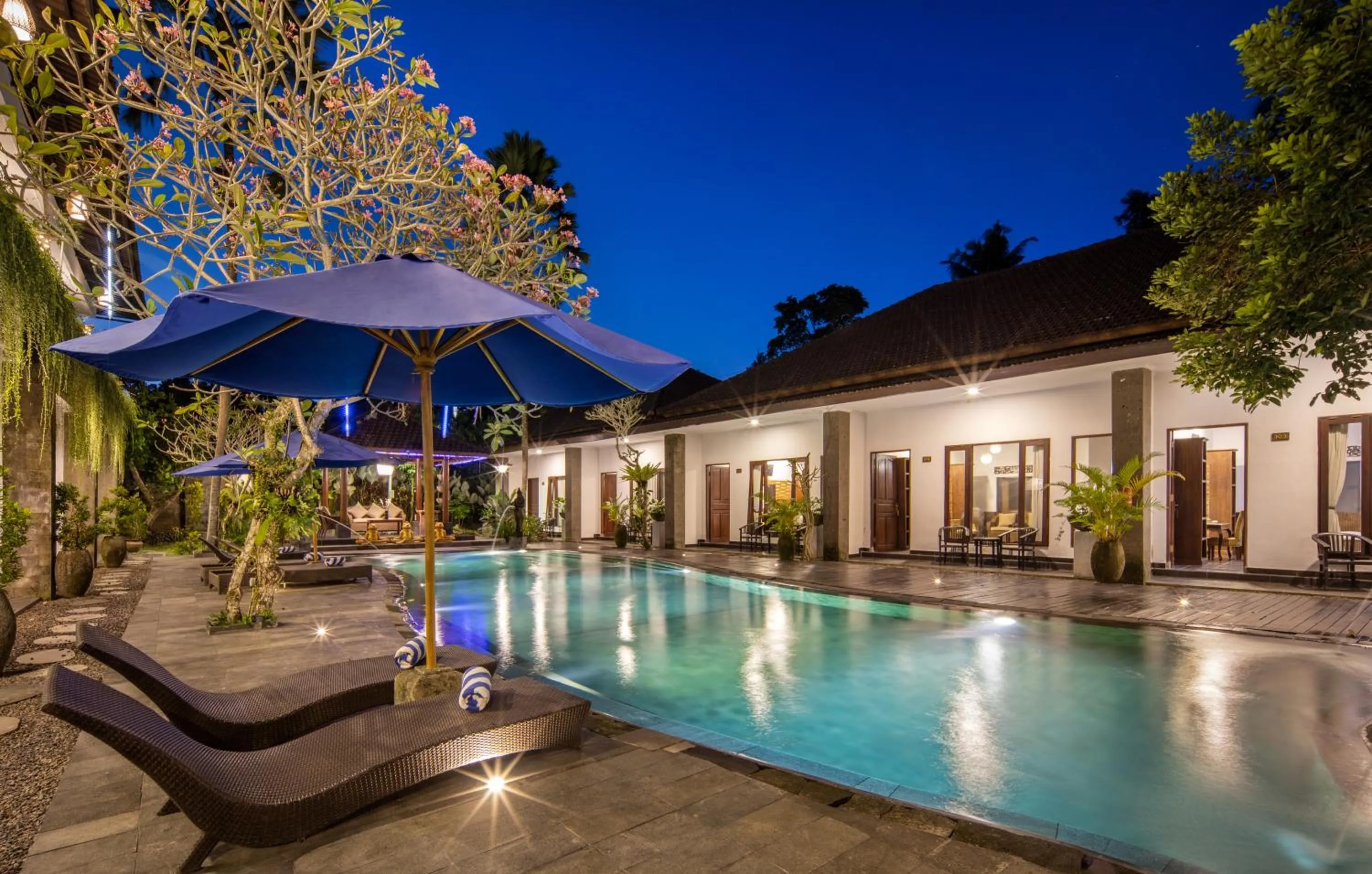 Swimming pool in Ubud Raya Boutique Hotel