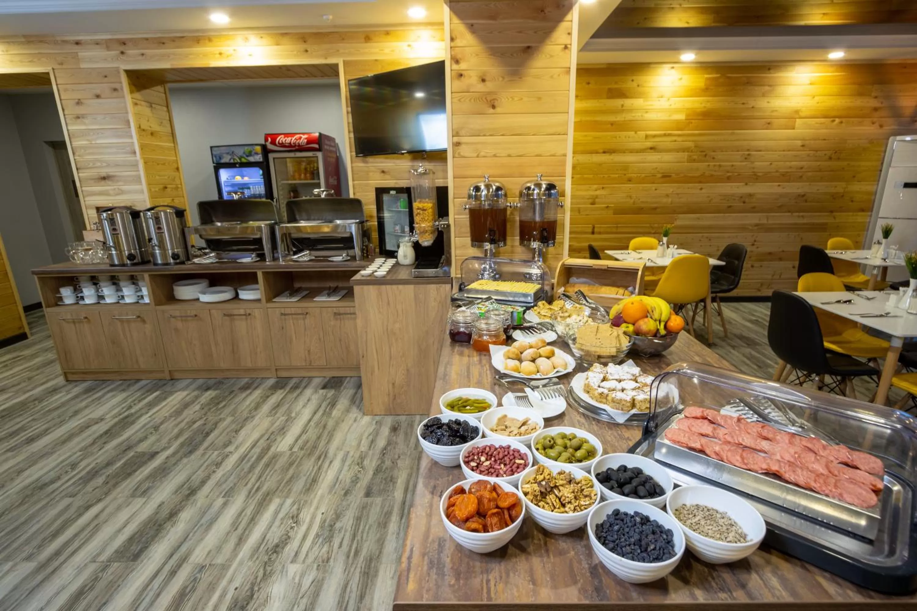 Food and drinks in My hotel Karakol