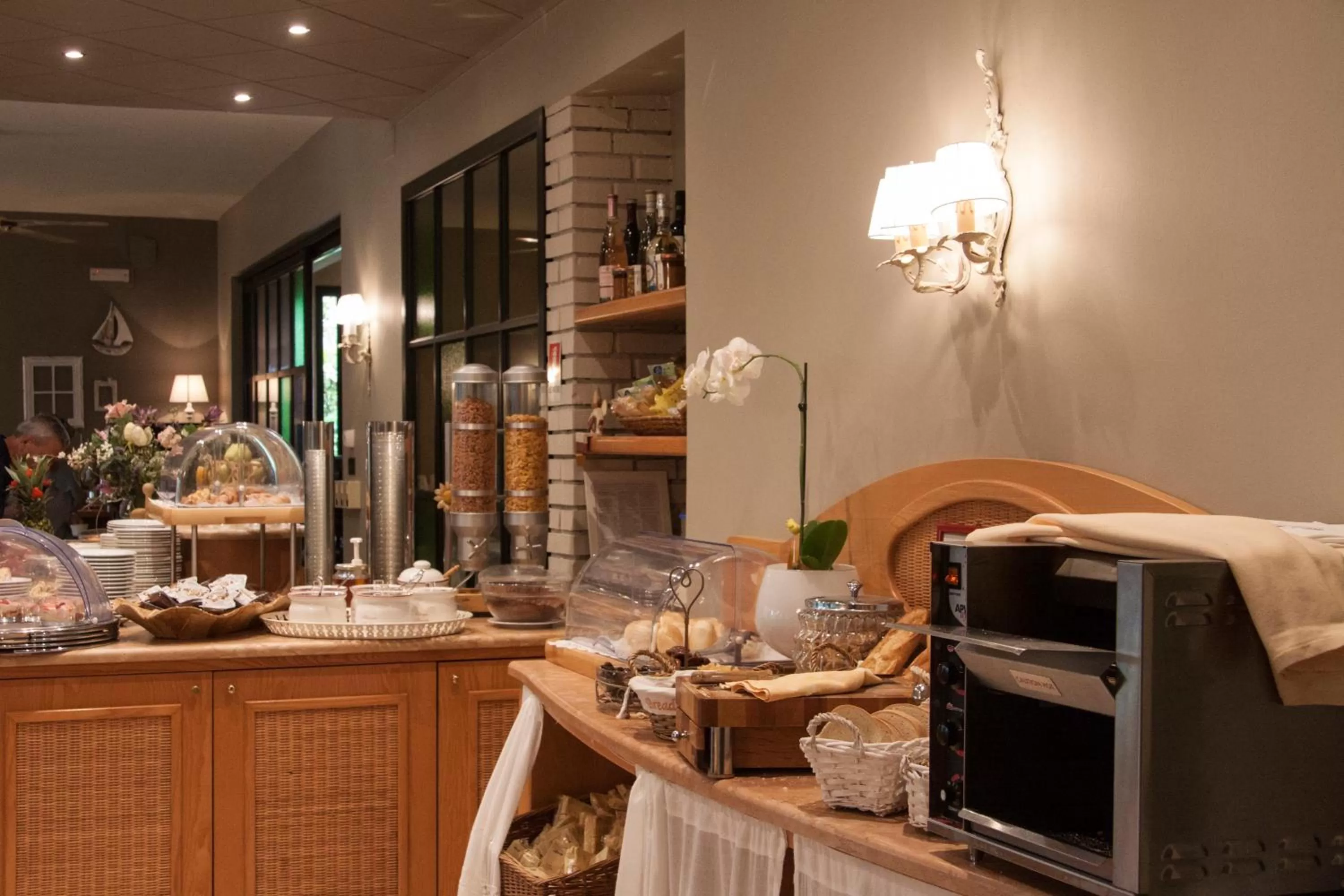 Buffet breakfast in Hotel Berta