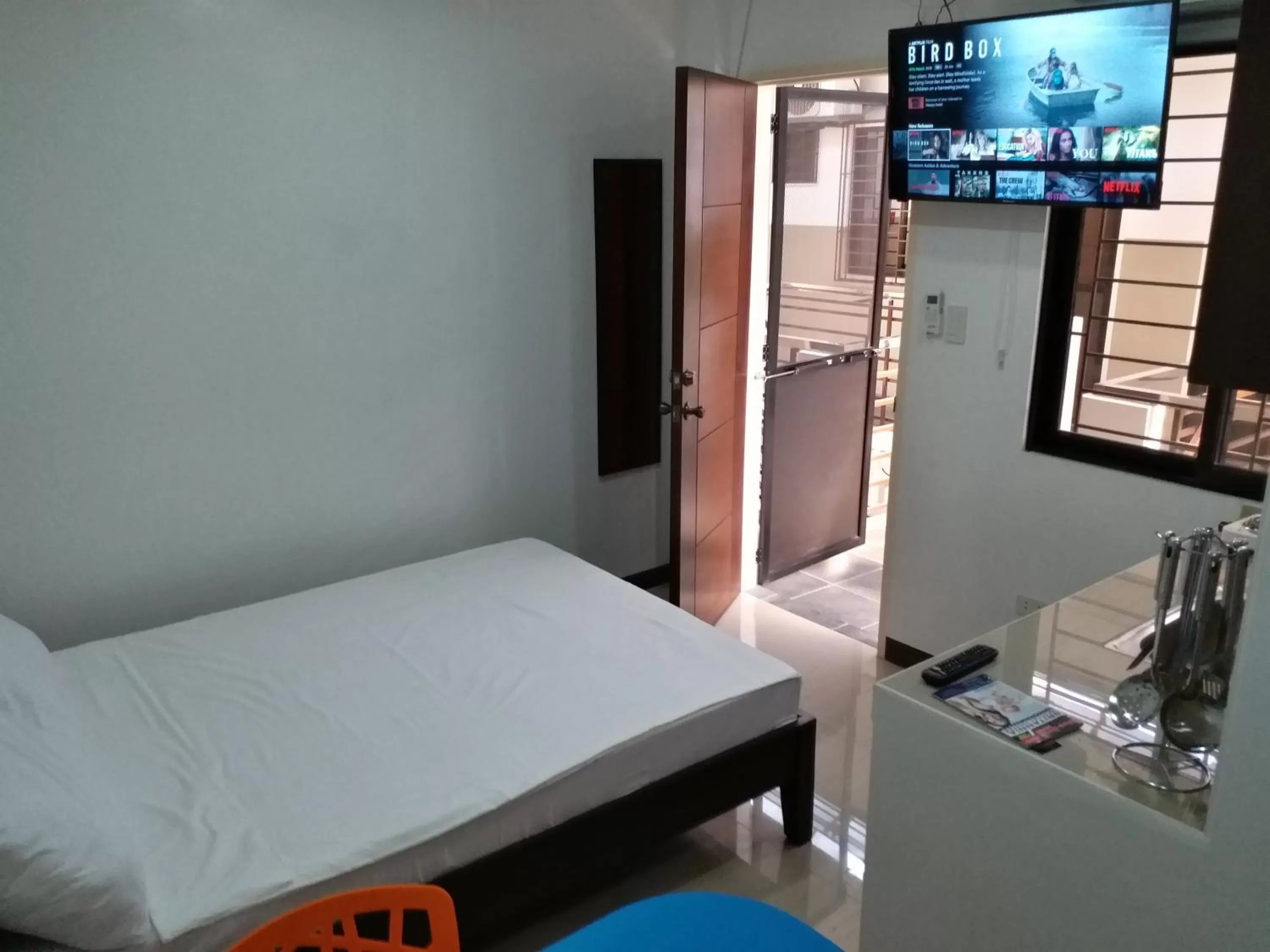 Bed in Clark-Pad Inn, Angeles City