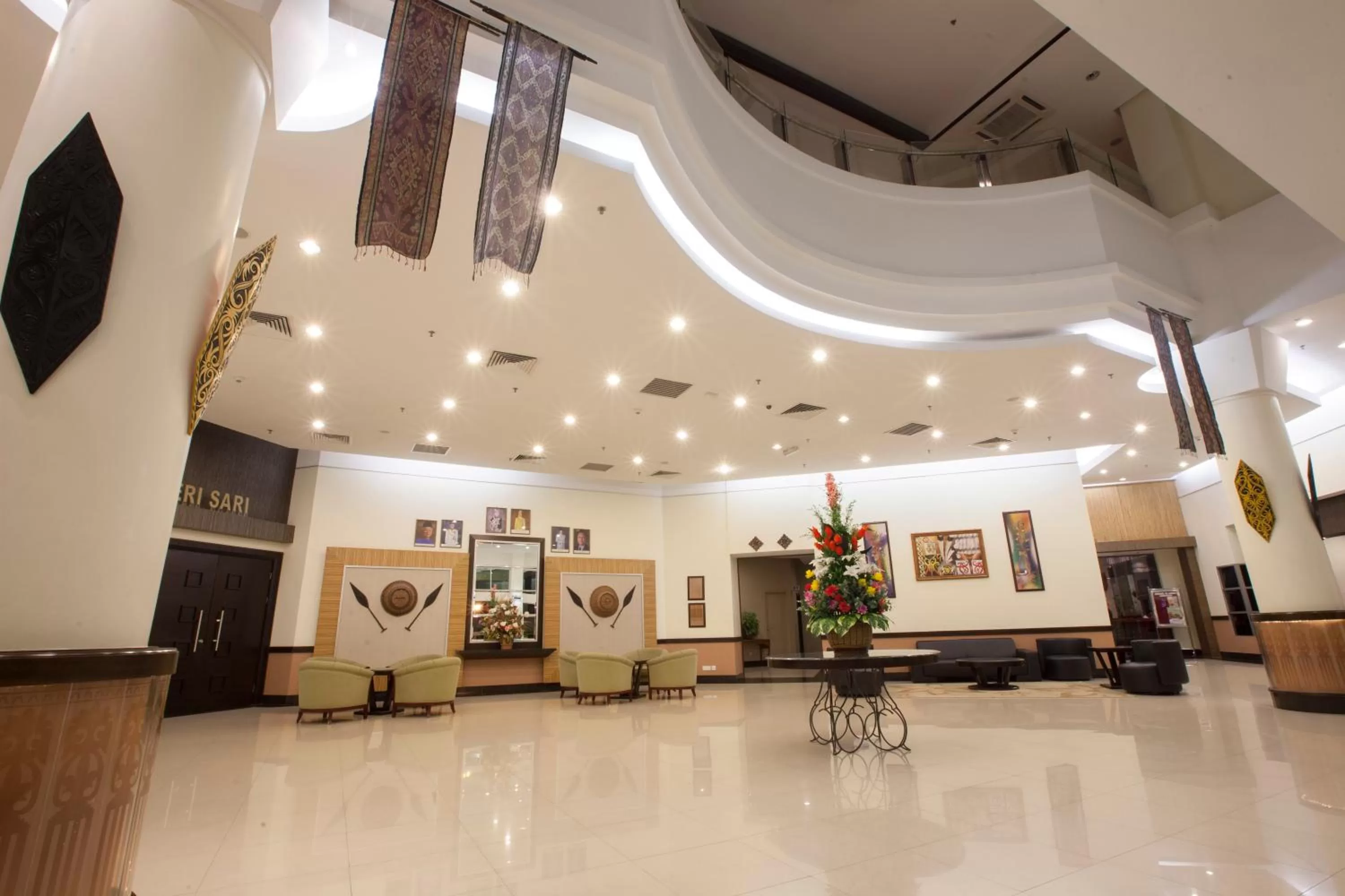 Lobby or reception in Hotel Seri Malaysia Lawas