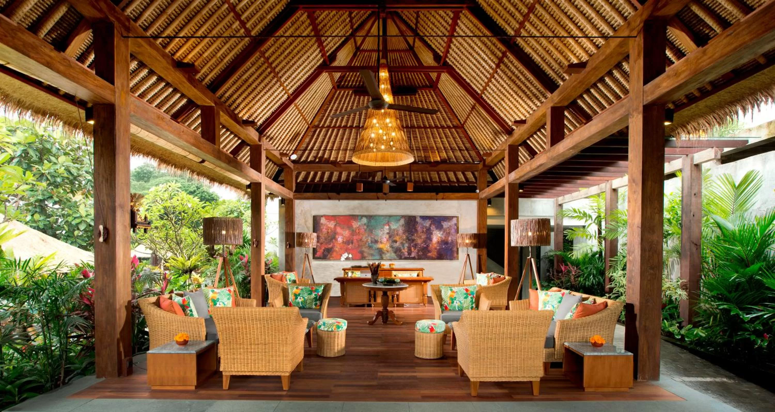 Lobby or reception in Adiwana Resort Jembawan