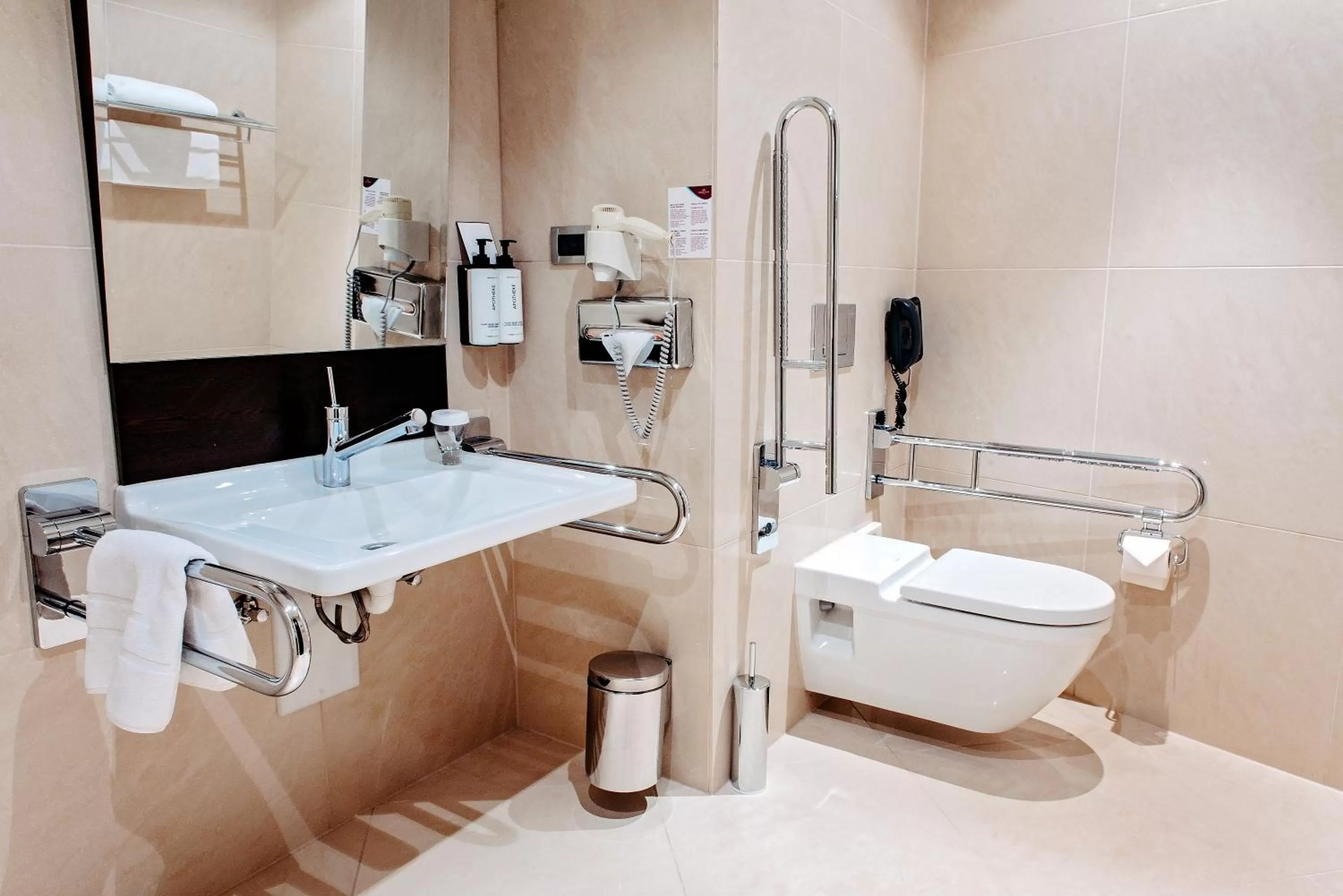 Toilet in Crowne Plaza Bratislava by IHG