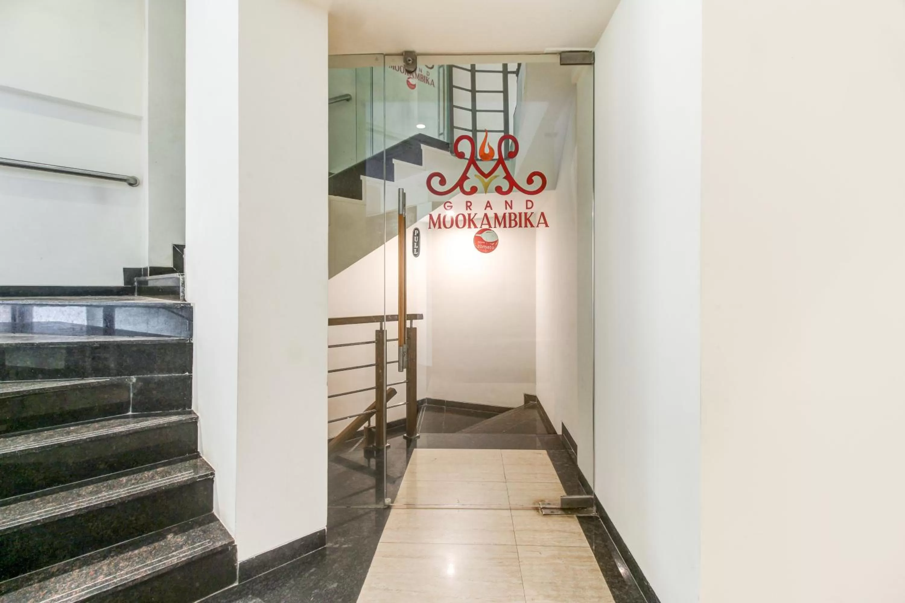 Property logo or sign in Grand Mookambika