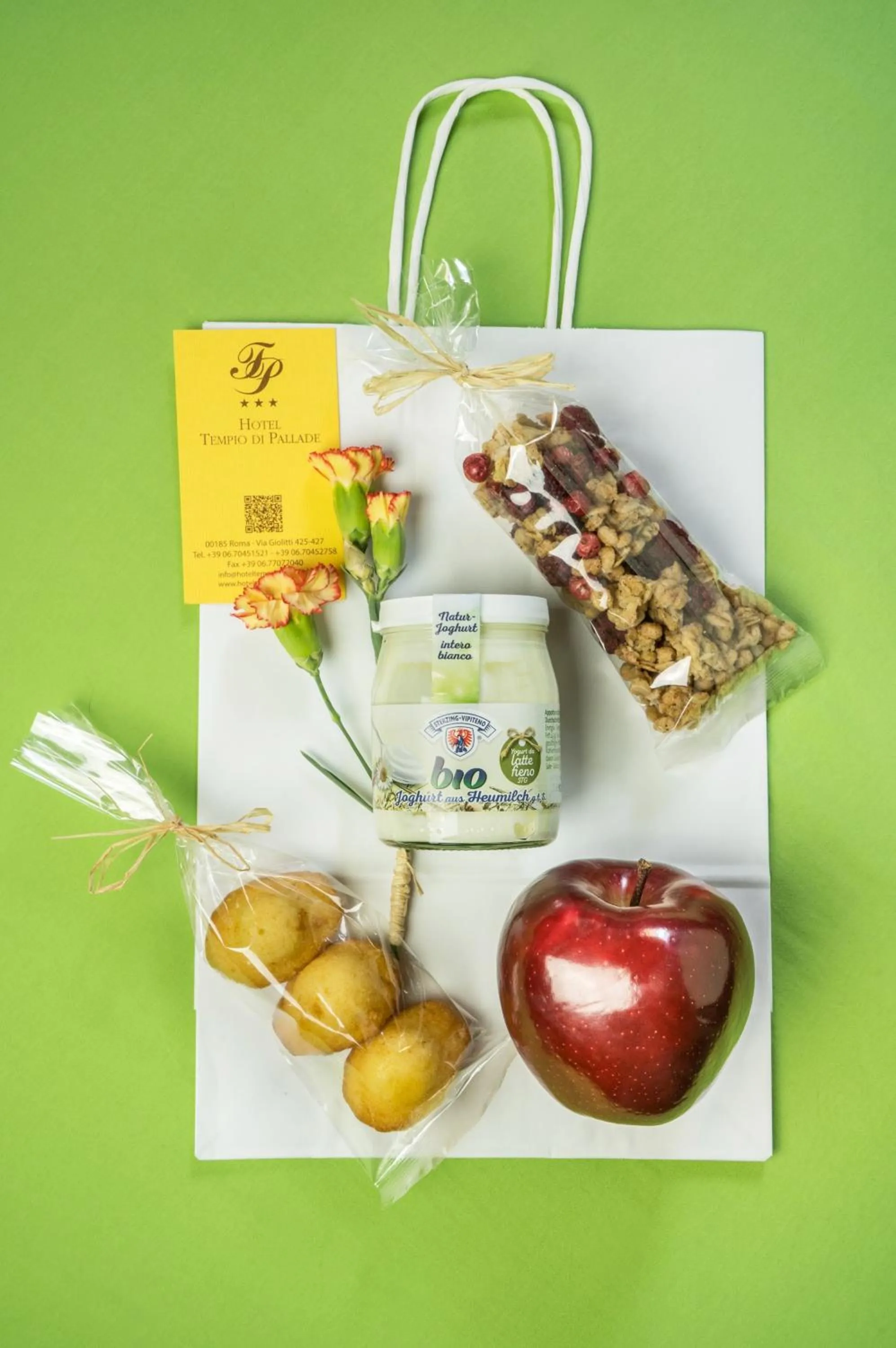 Food and drinks in Hotel Tempio Di Pallade