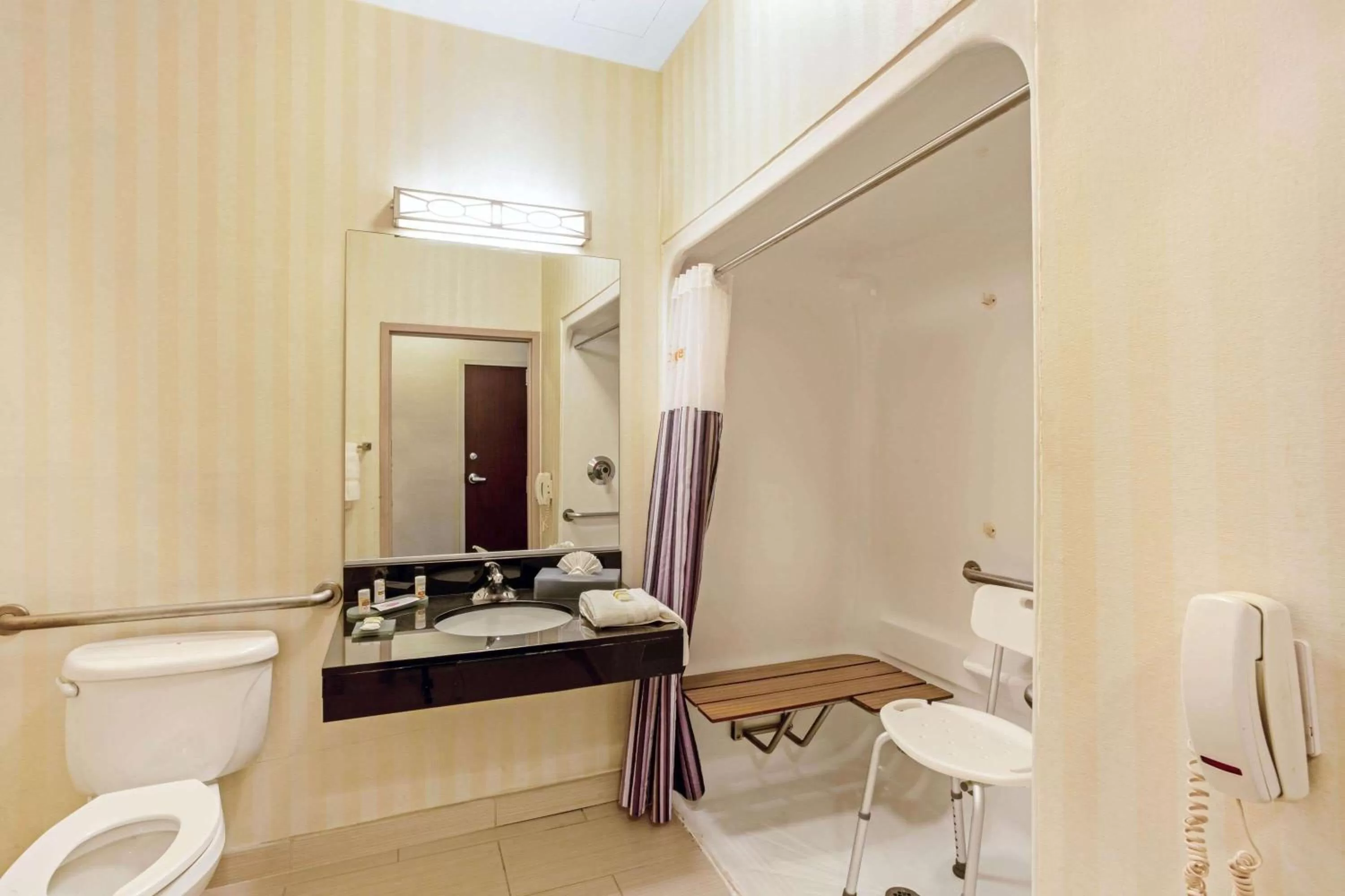 Shower in La Quinta by Wyndham Manassas Battlefield