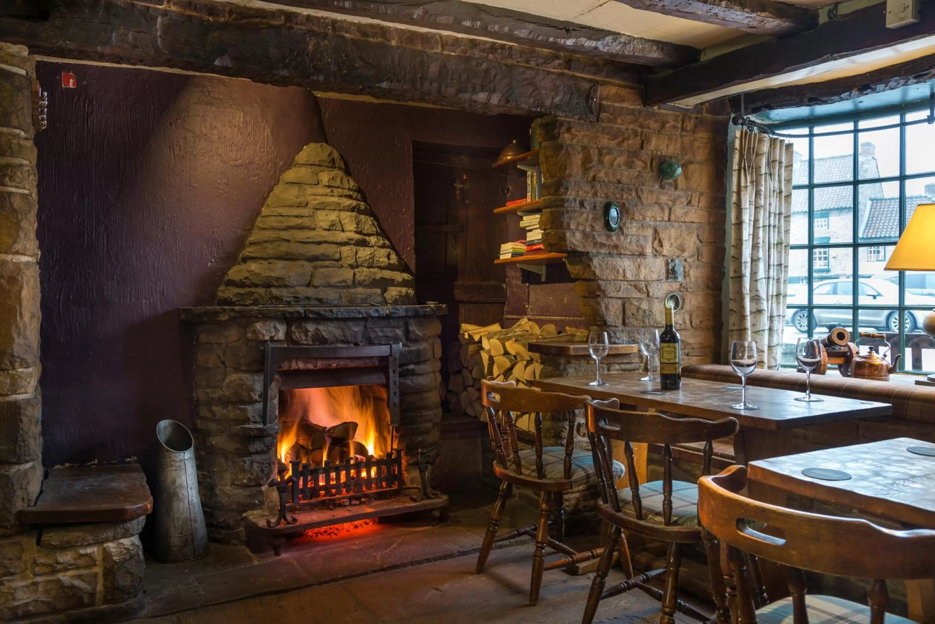 Lounge or bar in The Feathers Hotel, Helmsley, North Yorkshire - The Coaching Inn Group
