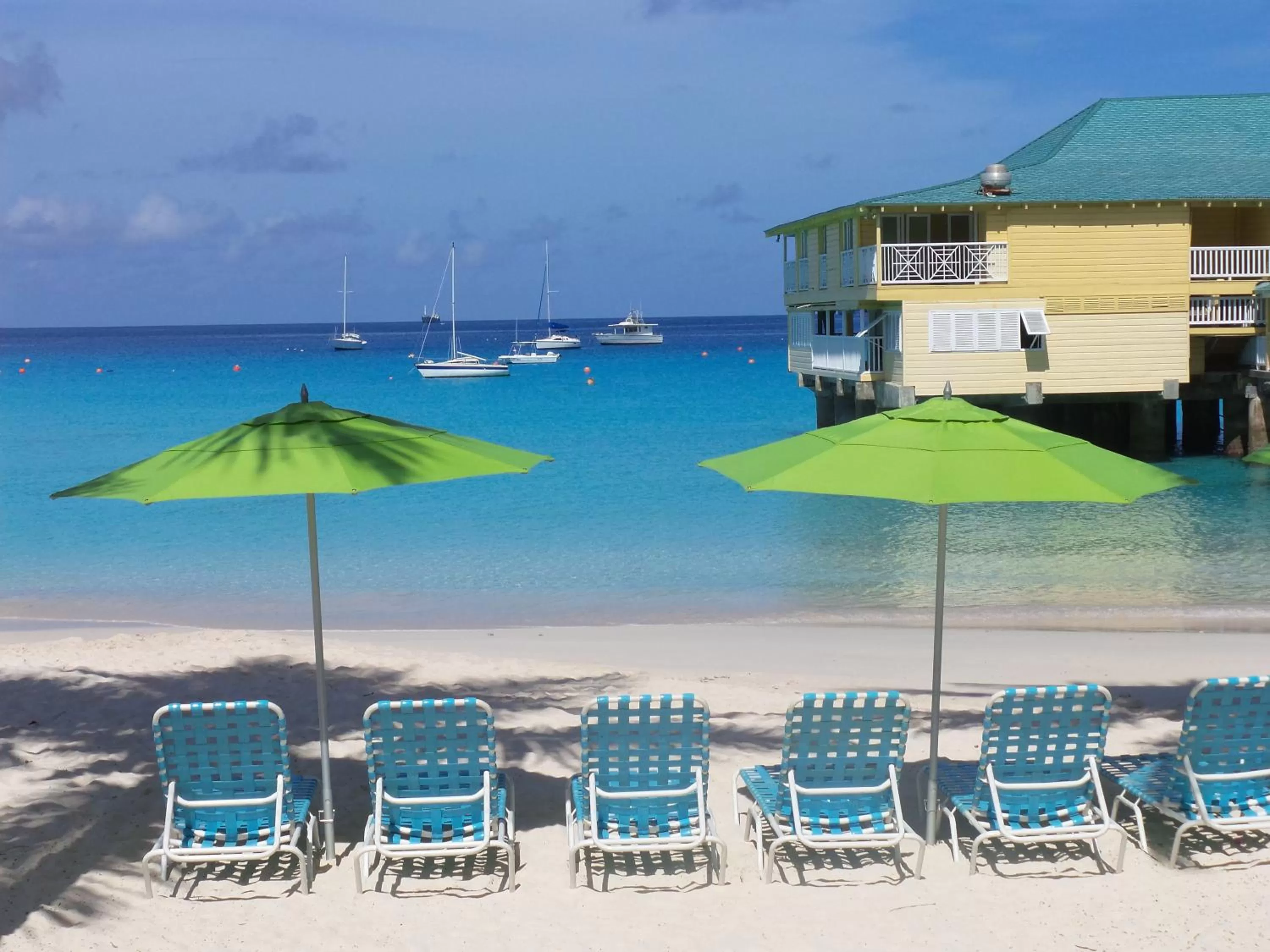 Beach in Radisson Aquatica Resort Barbados