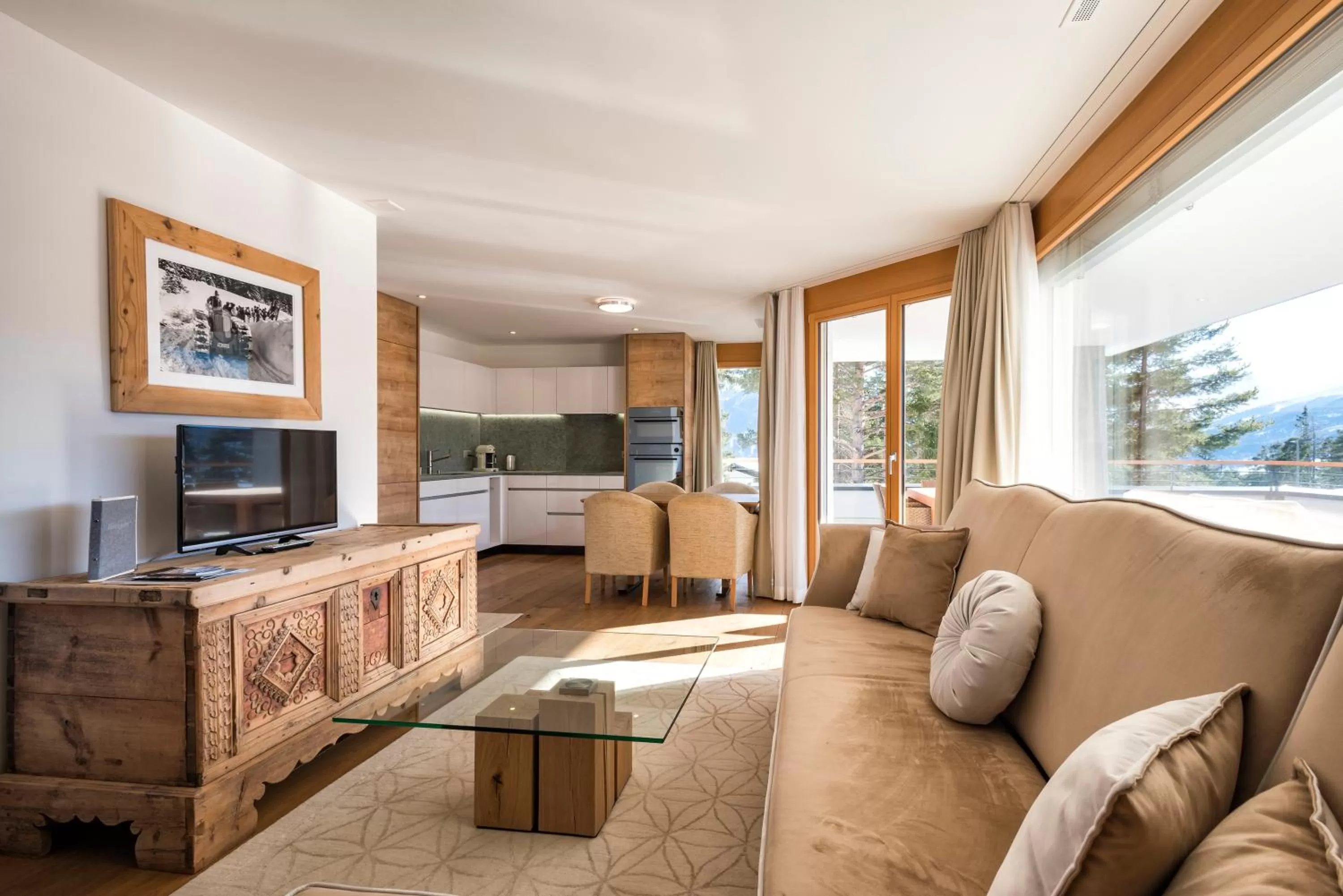 Living room in Hotel Sarain Active Mountain Resort