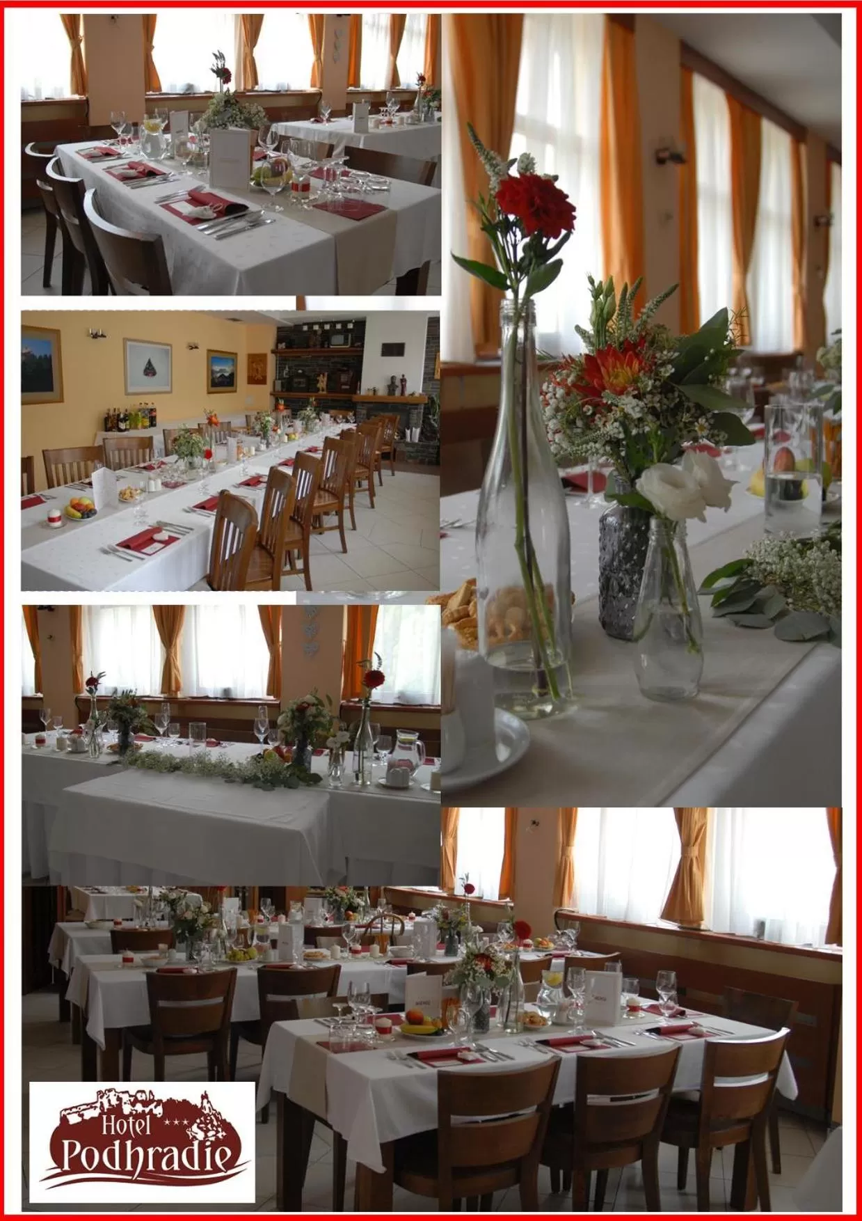 Restaurant/places to eat in Hotel Podhradie