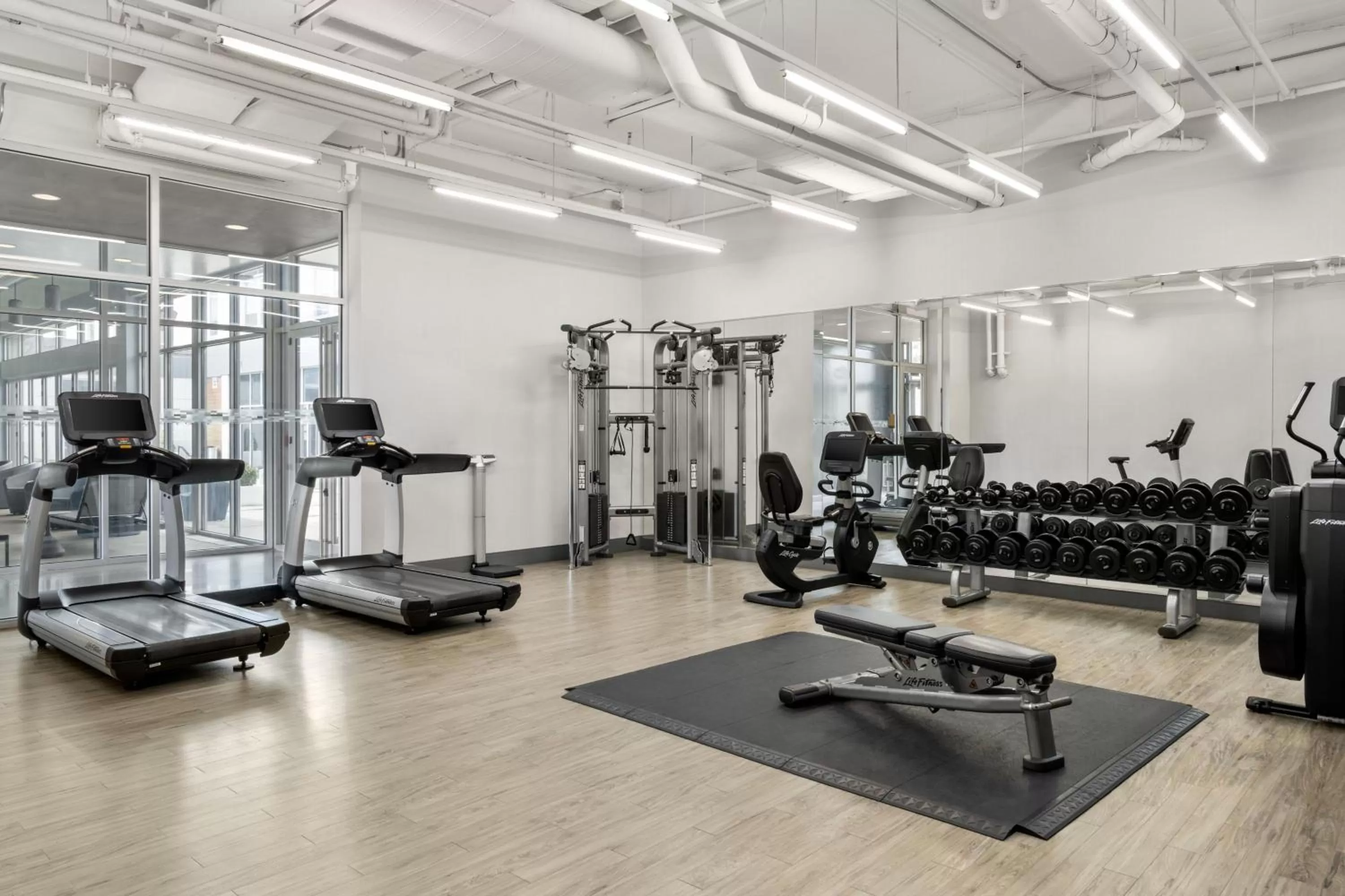 Fitness centre/facilities in Aloft Chicago O'Hare