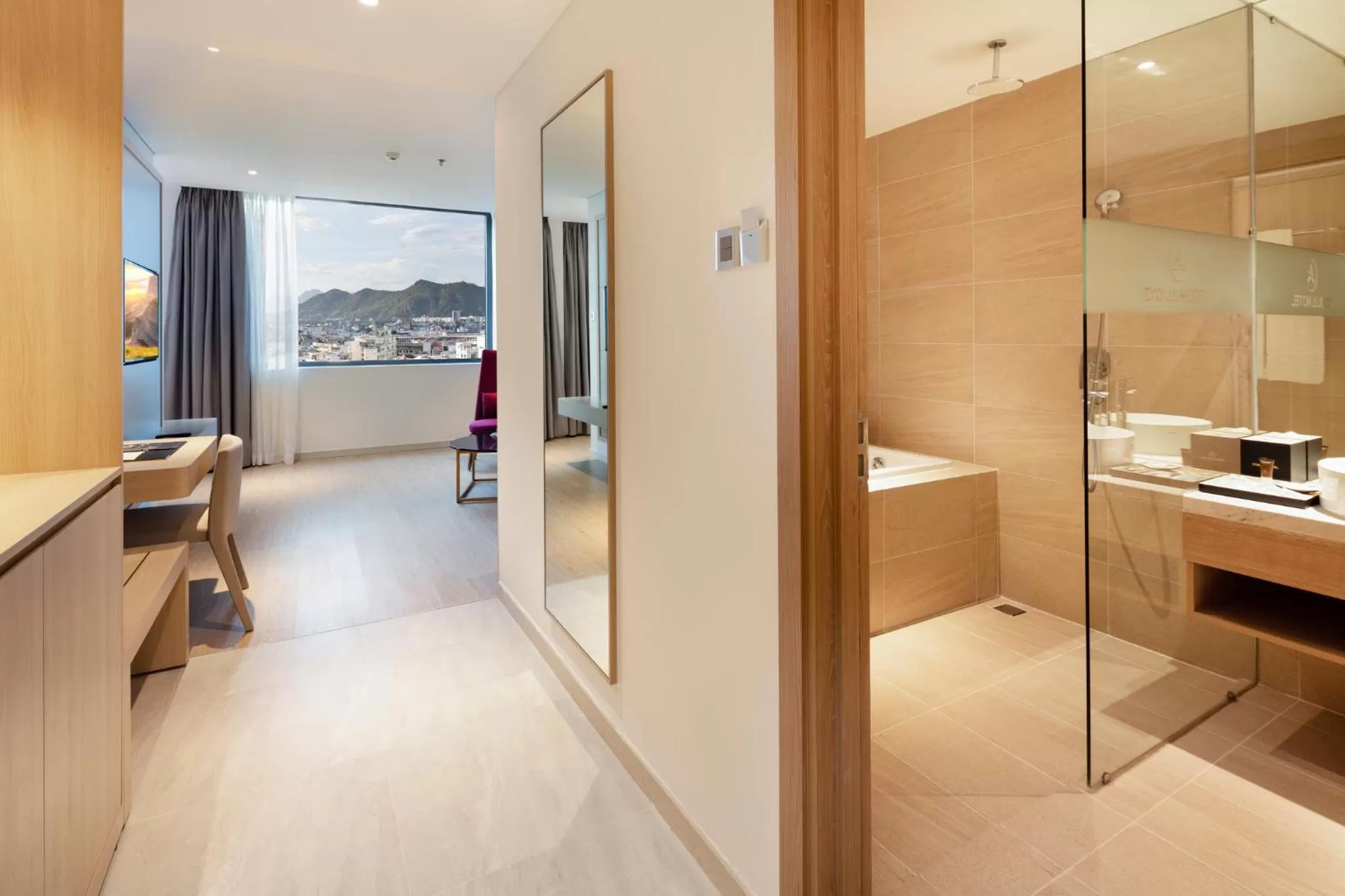 Bathroom in DQua Hotel