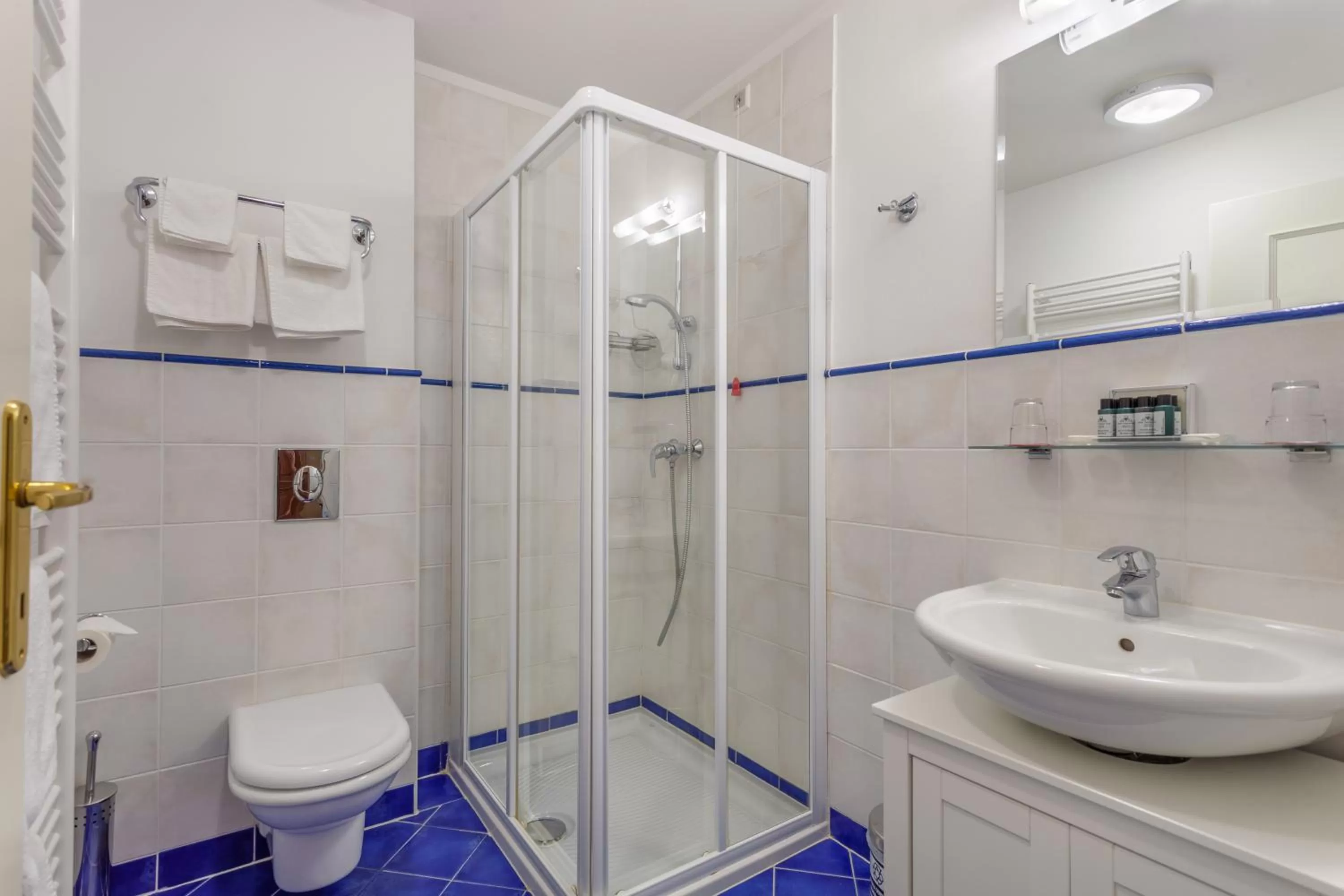 Shower in Hotel Triglav