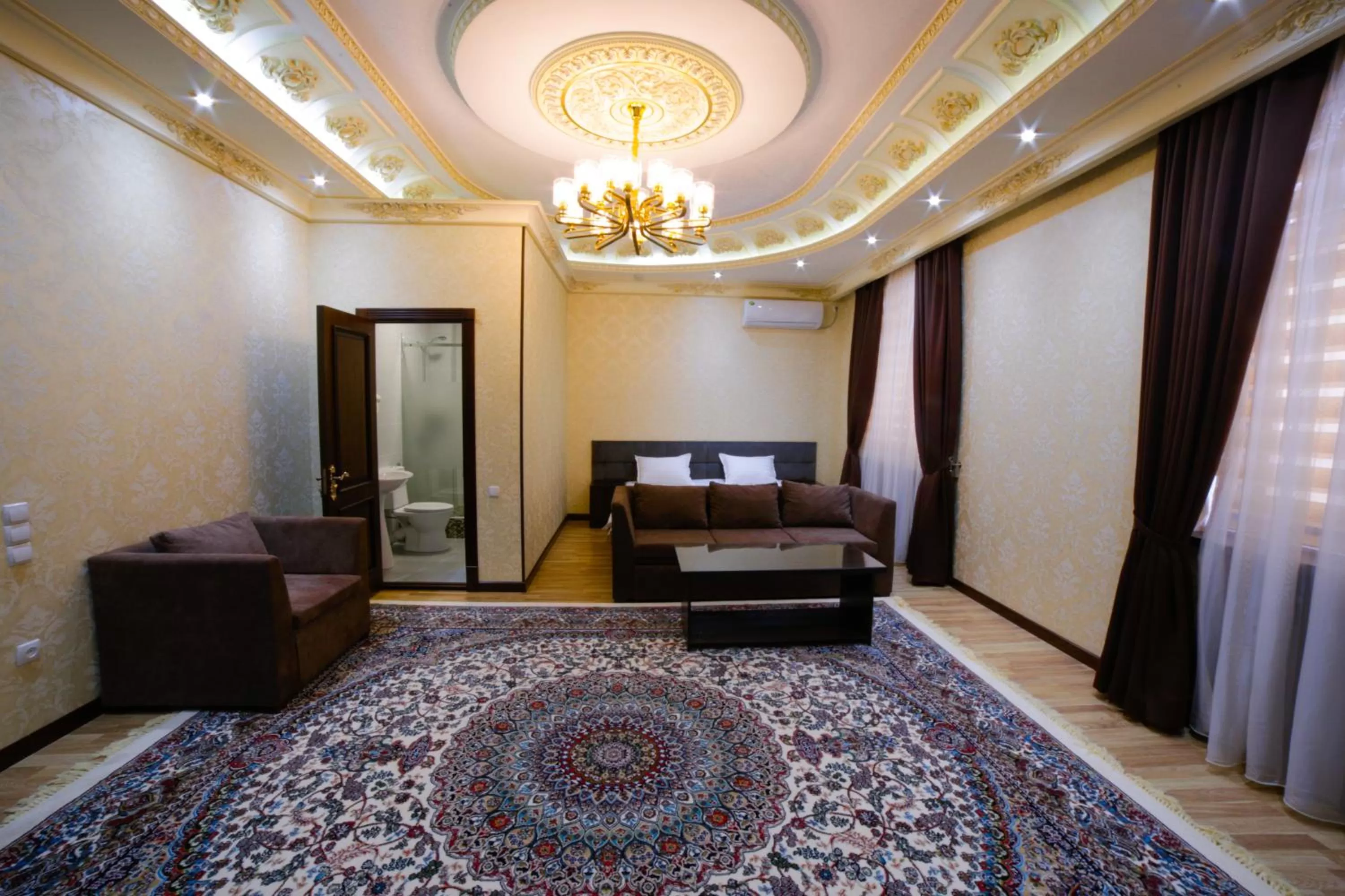 Photo of the whole room, Bed in Alliance Hotel Tashkent