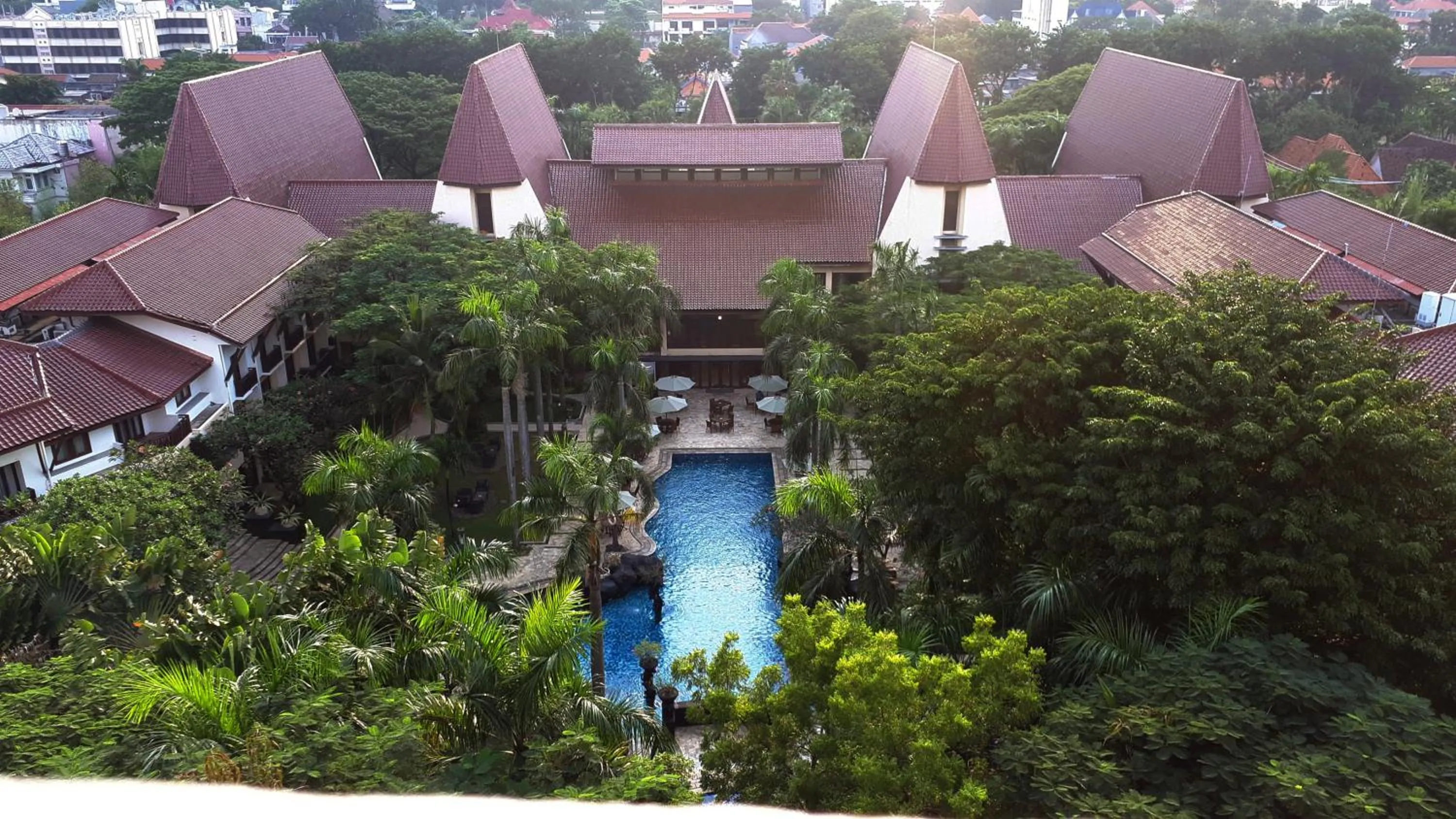 Bird's-eye View in Novotel Surabaya Hotel