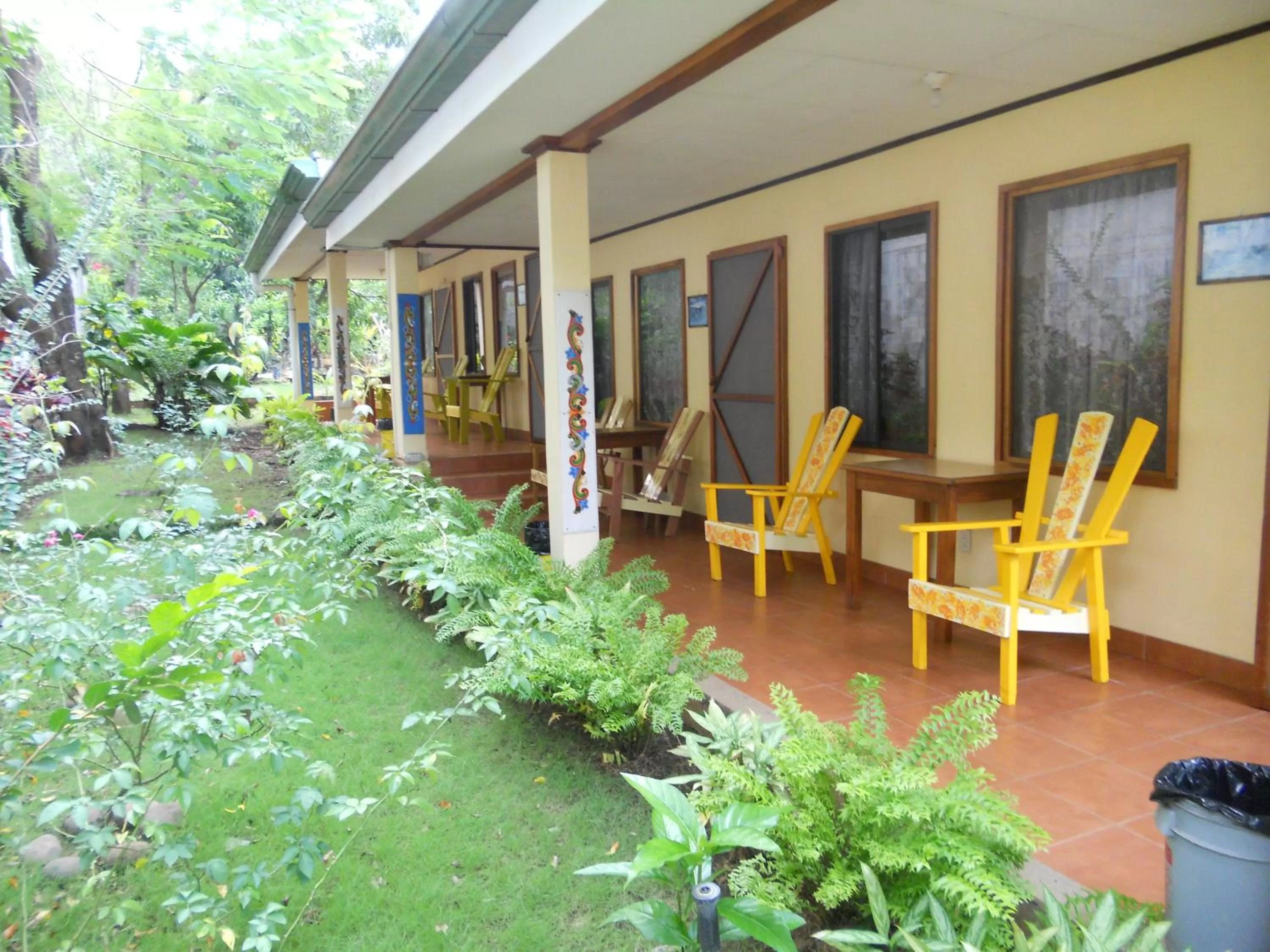 Patio in Hotel Marielos
