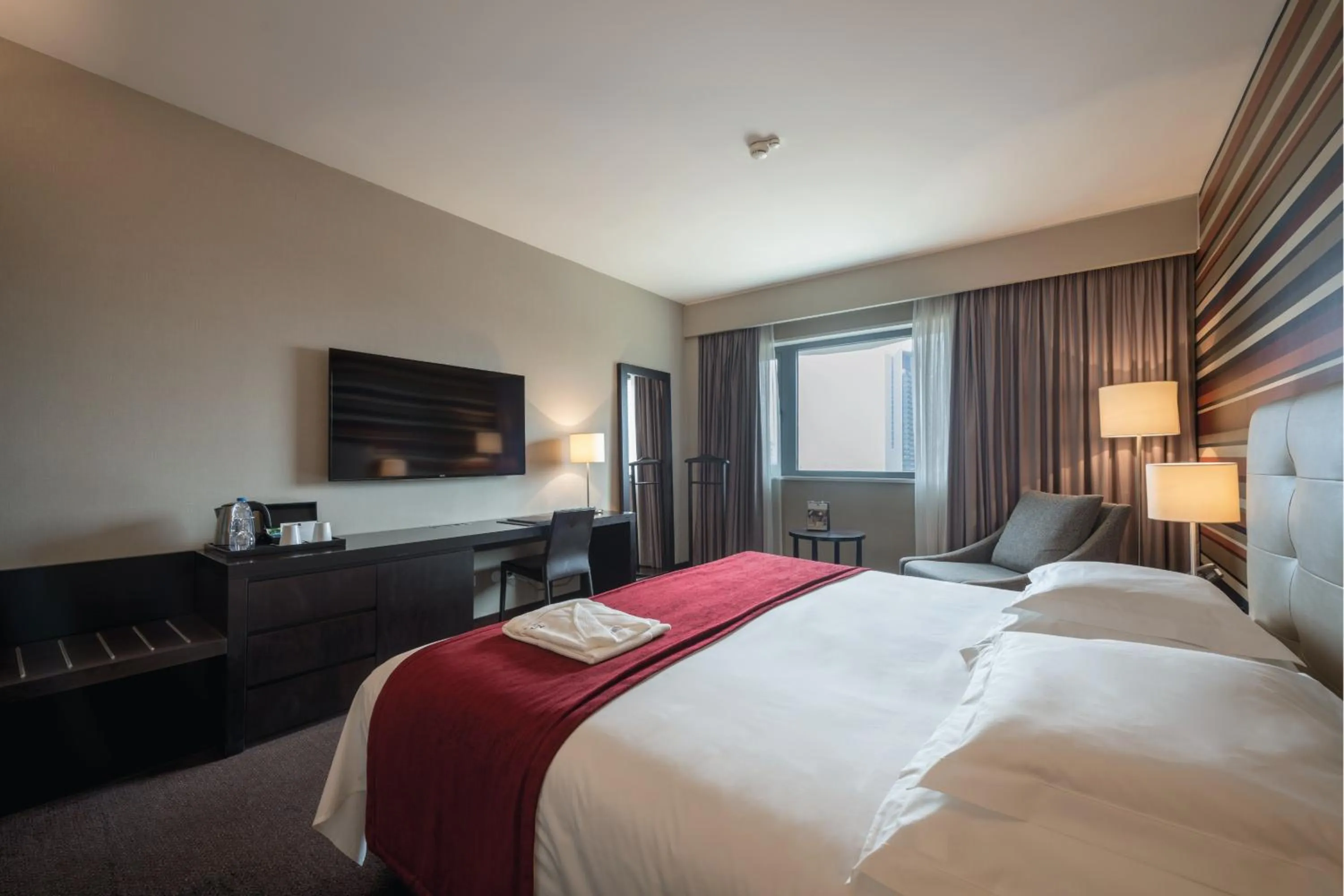 Coffee/tea facilities, Bed in Hotel Trópico