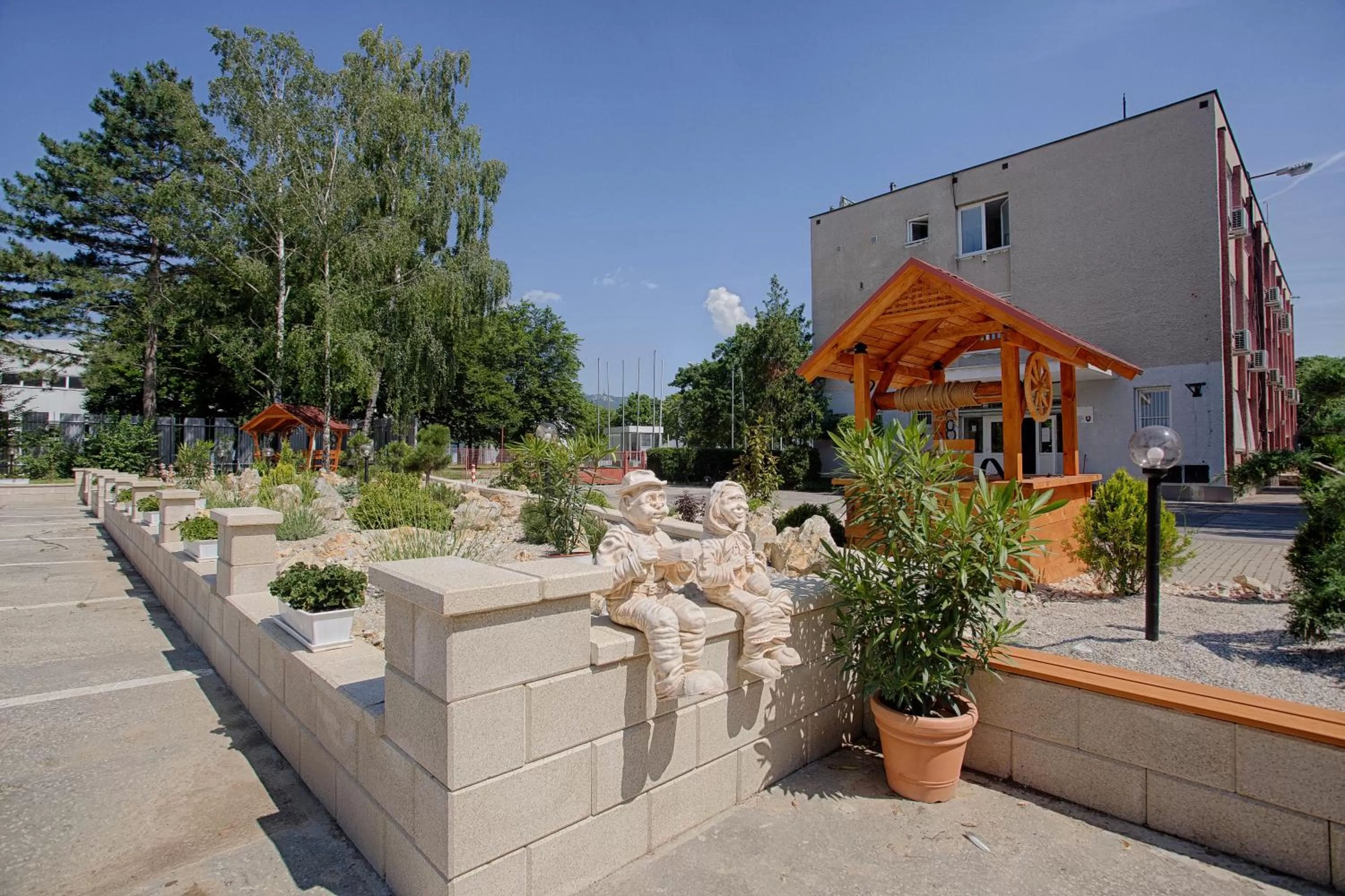 Garden in Agro Complex Apartments