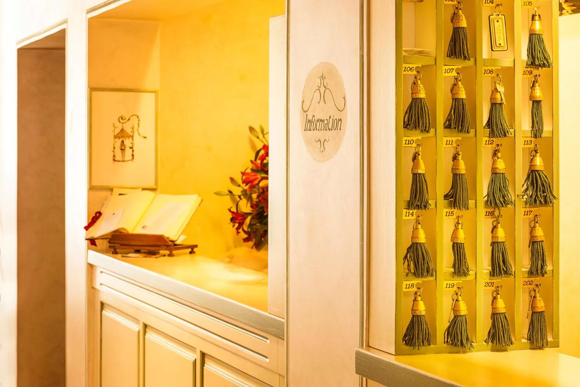 Lobby or reception in Albergo Al Moretto