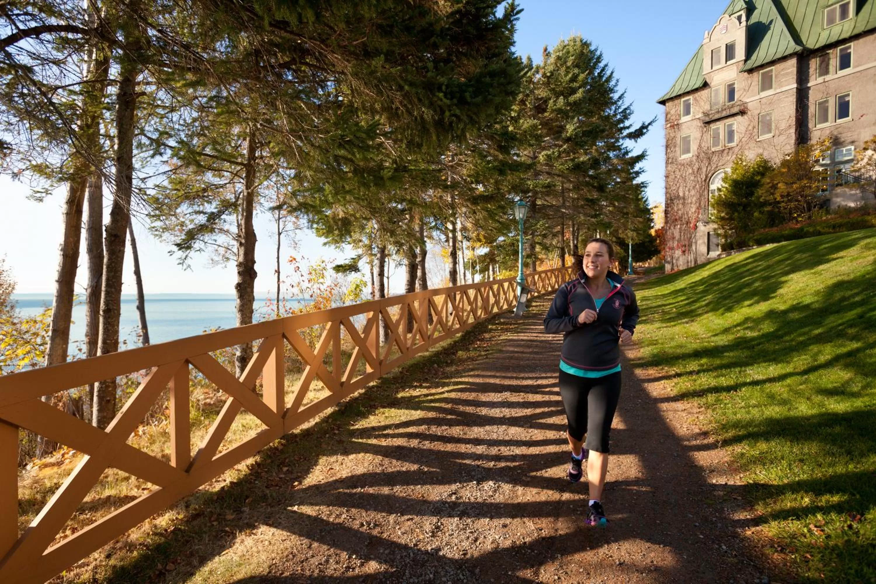 Facade/entrance in Fairmont Le Manoir Richelieu