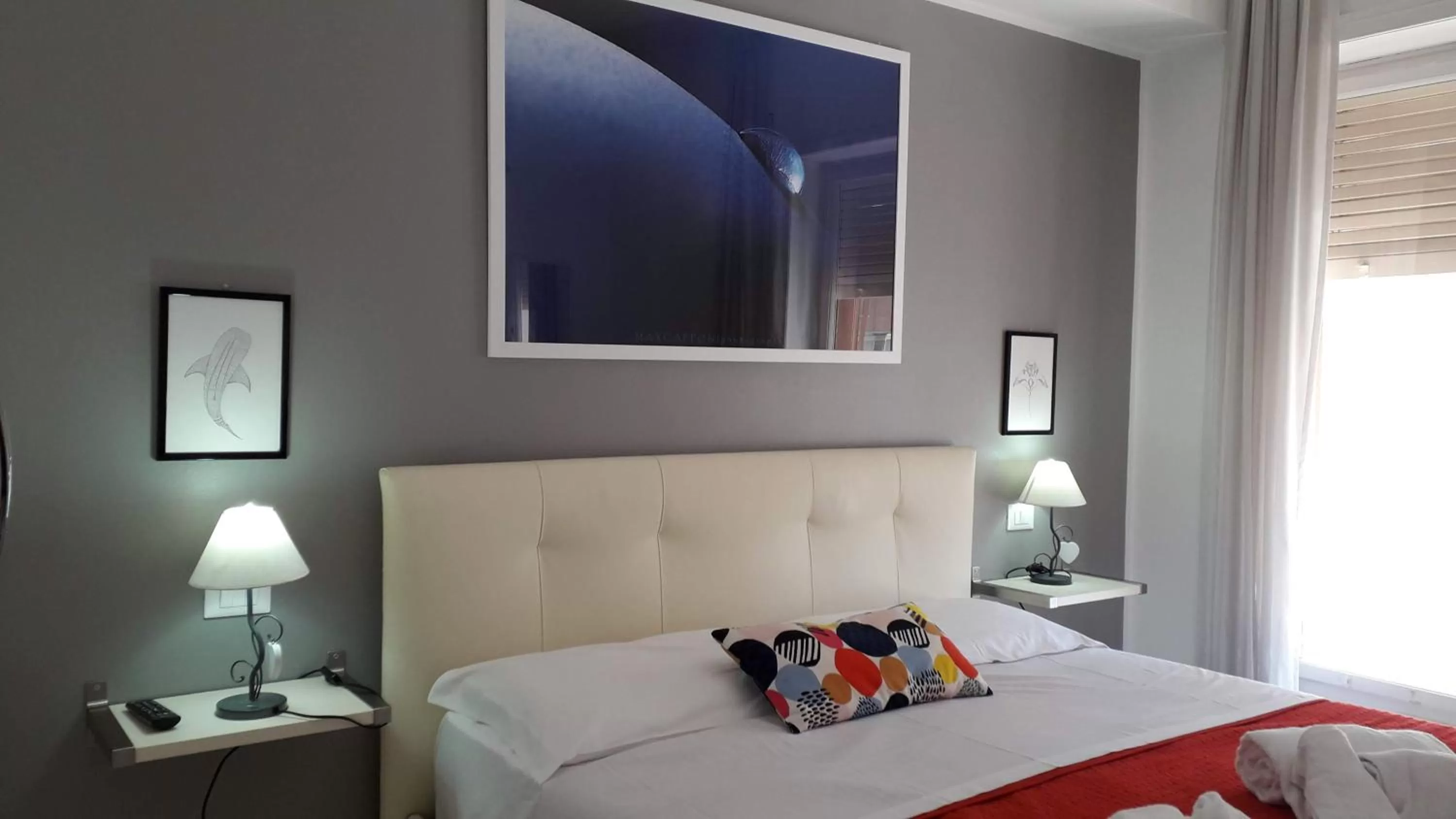 Bedroom, Bed in Domus Raffaello